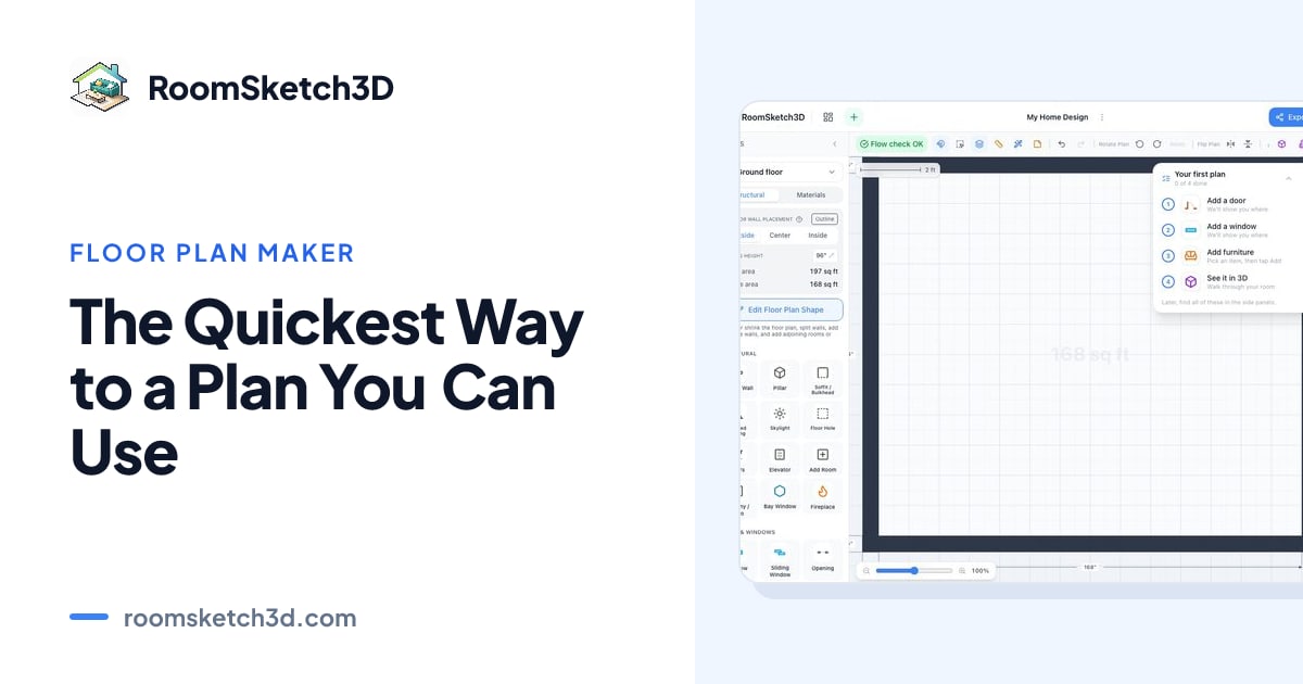 Floor Plan Maker - Create Floor Plans Easily | RoomSketch3D | RoomSketch3D