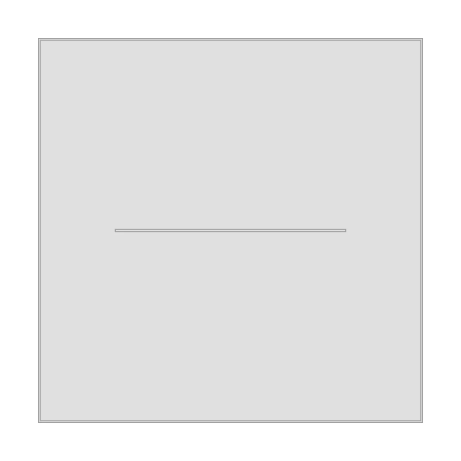 Drawer Dishwasher — 2D floor-plan symbol