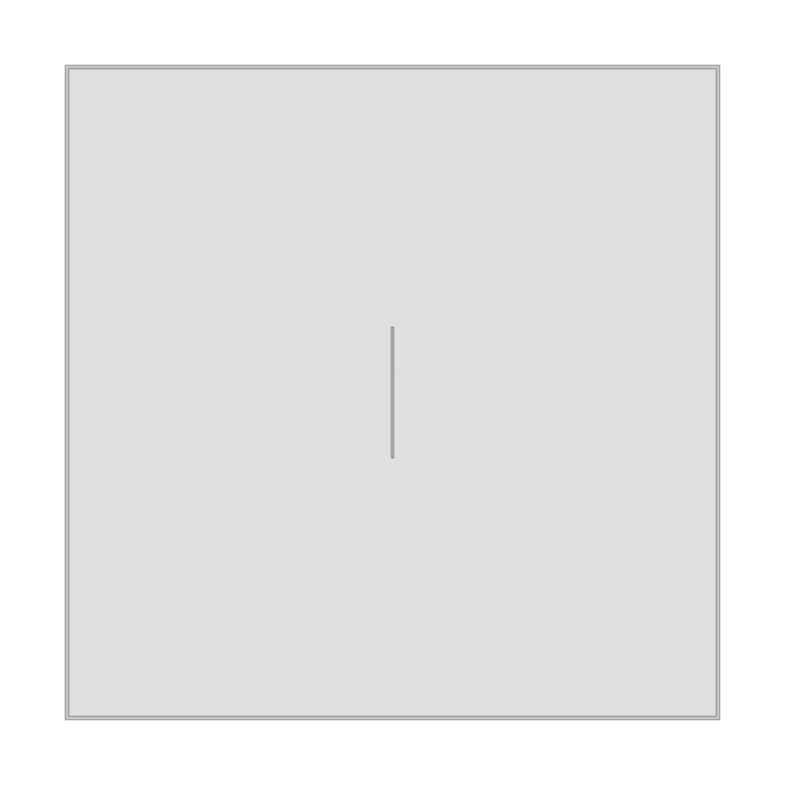 Mini Fridge — 2D floor-plan symbol