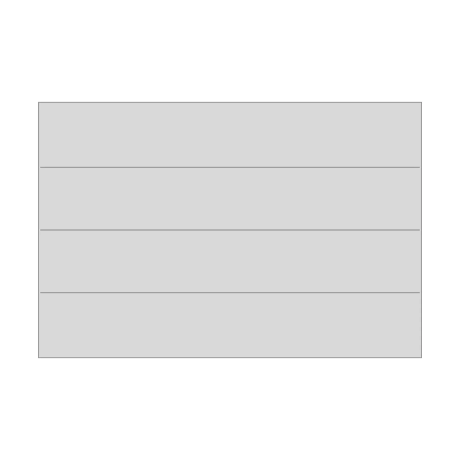 Island Hood — 2D floor-plan symbol