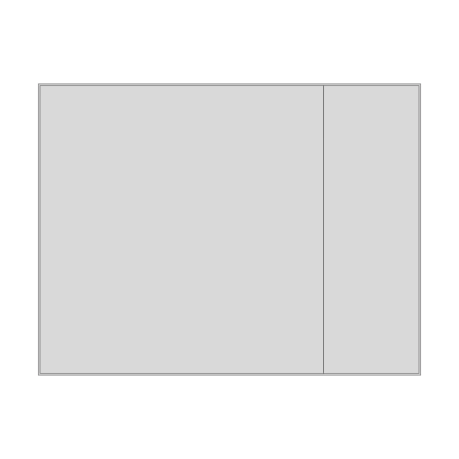 Countertop Microwave — 2D floor-plan symbol