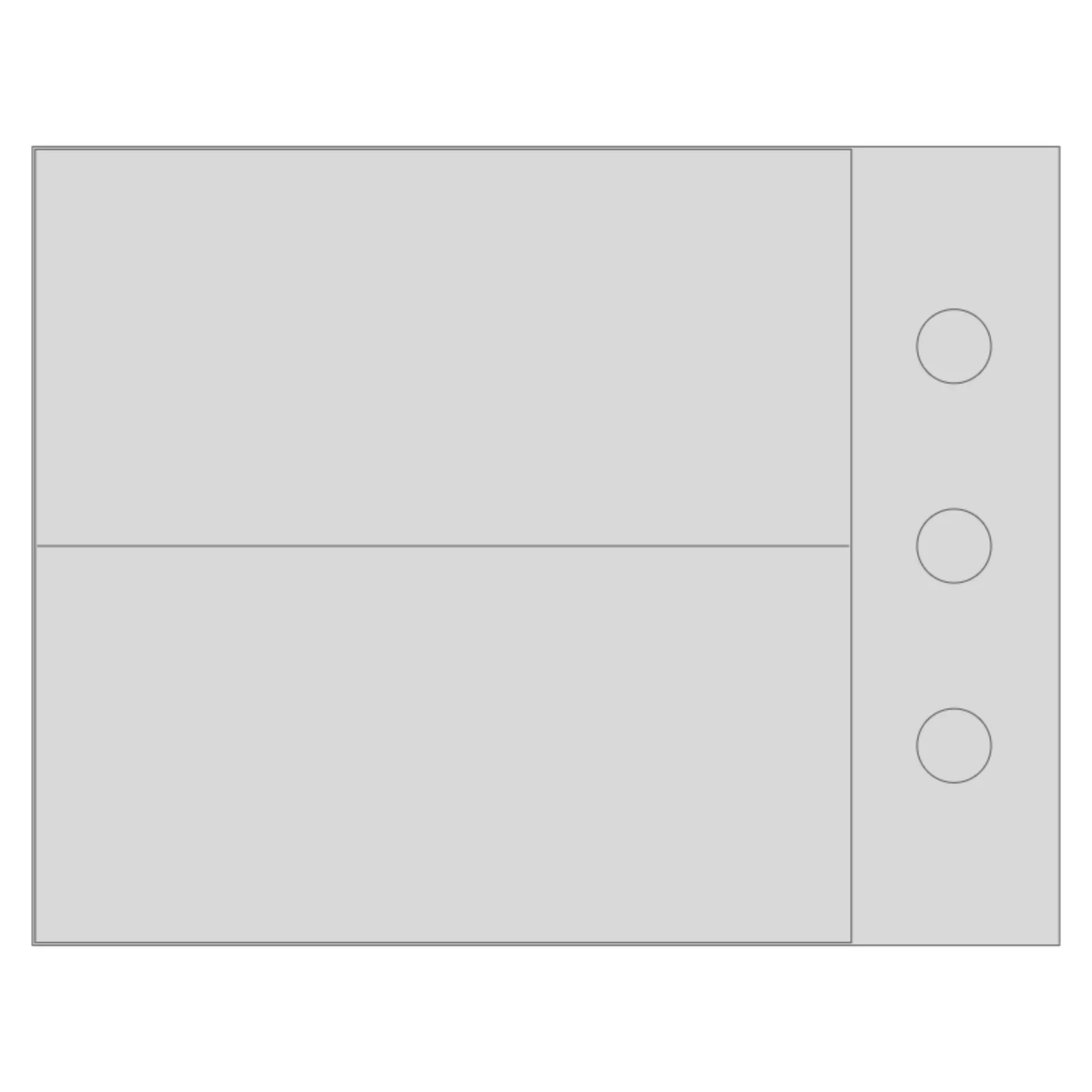 Toaster Oven — 2D floor-plan symbol — RoomSketch3D 3D floorplan software