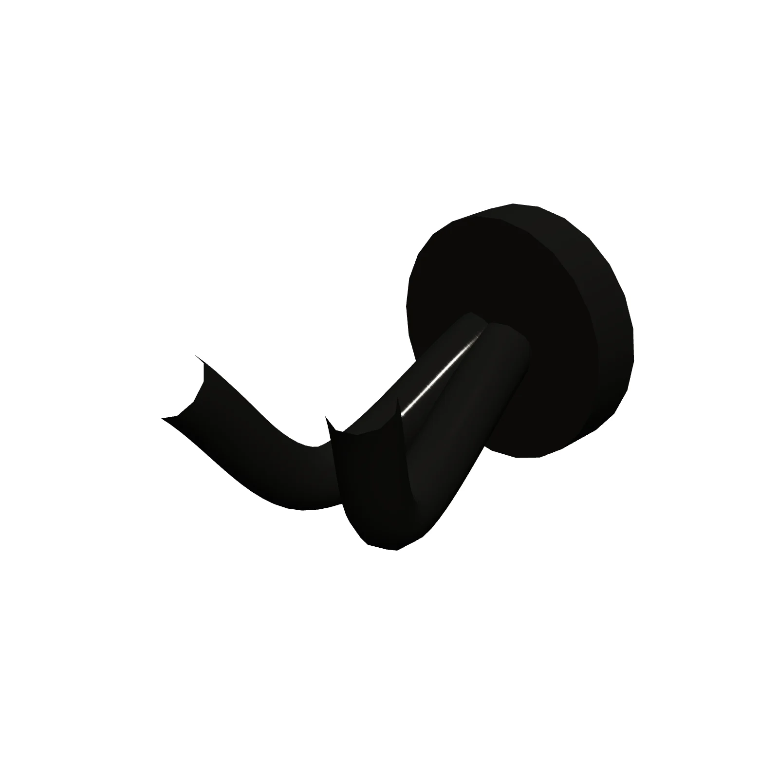 Robe Hook — 3D model preview — RoomSketch3D floor plan creator