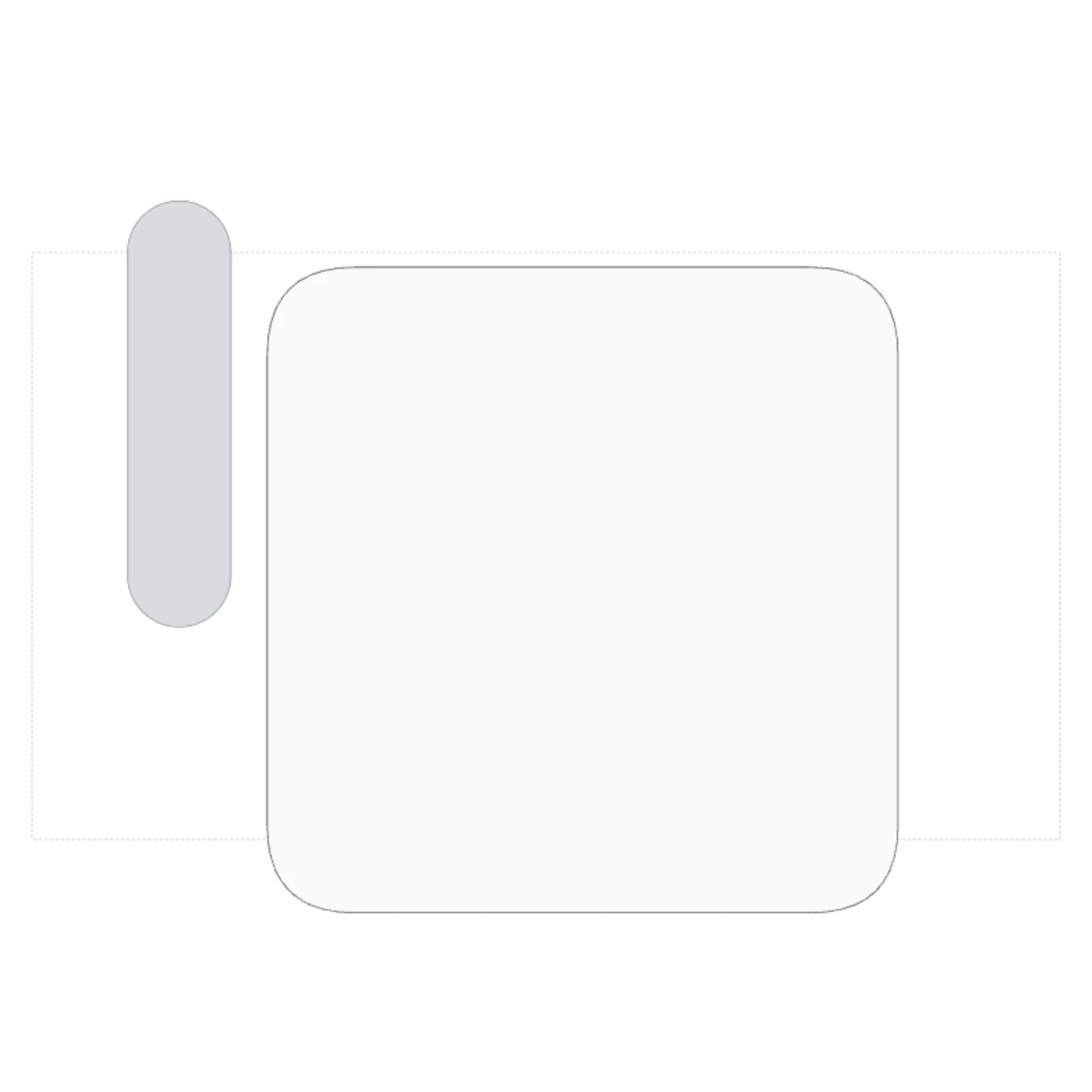 Toilet Paper Holder — 2D floor-plan symbol — RoomSketch3D home design app