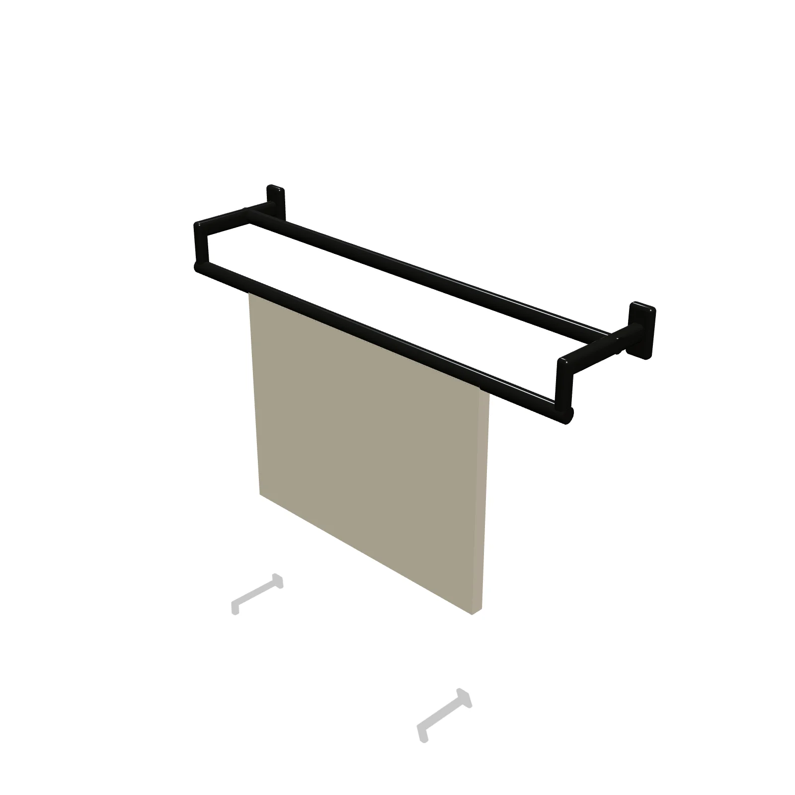 Double Towel Bar — RoomSketch3D floor planner