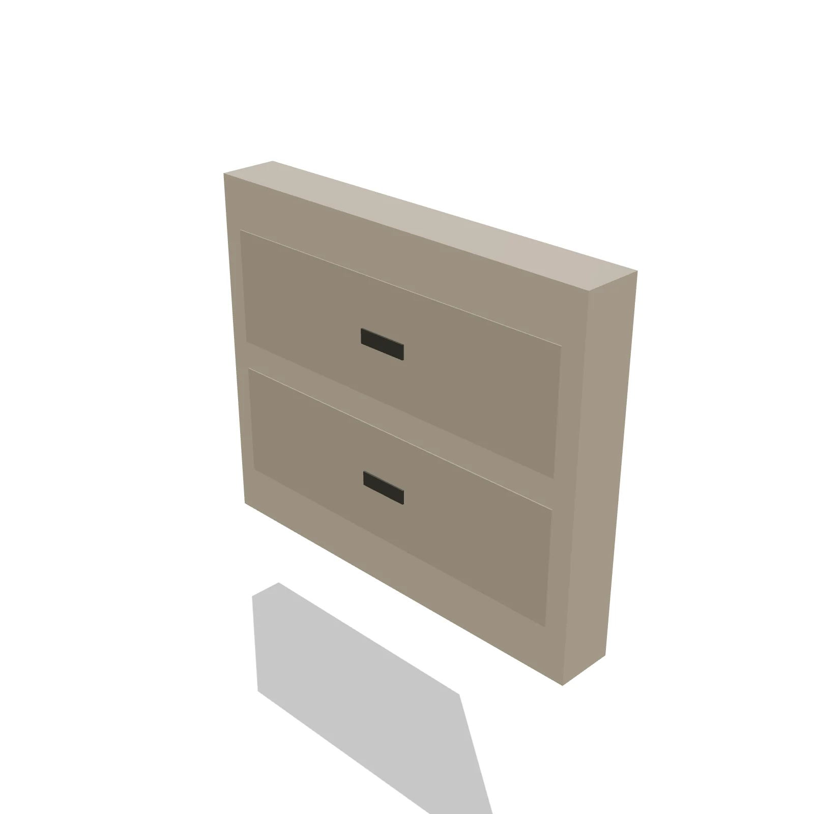 Wide Medicine Cabinet — 3D preview