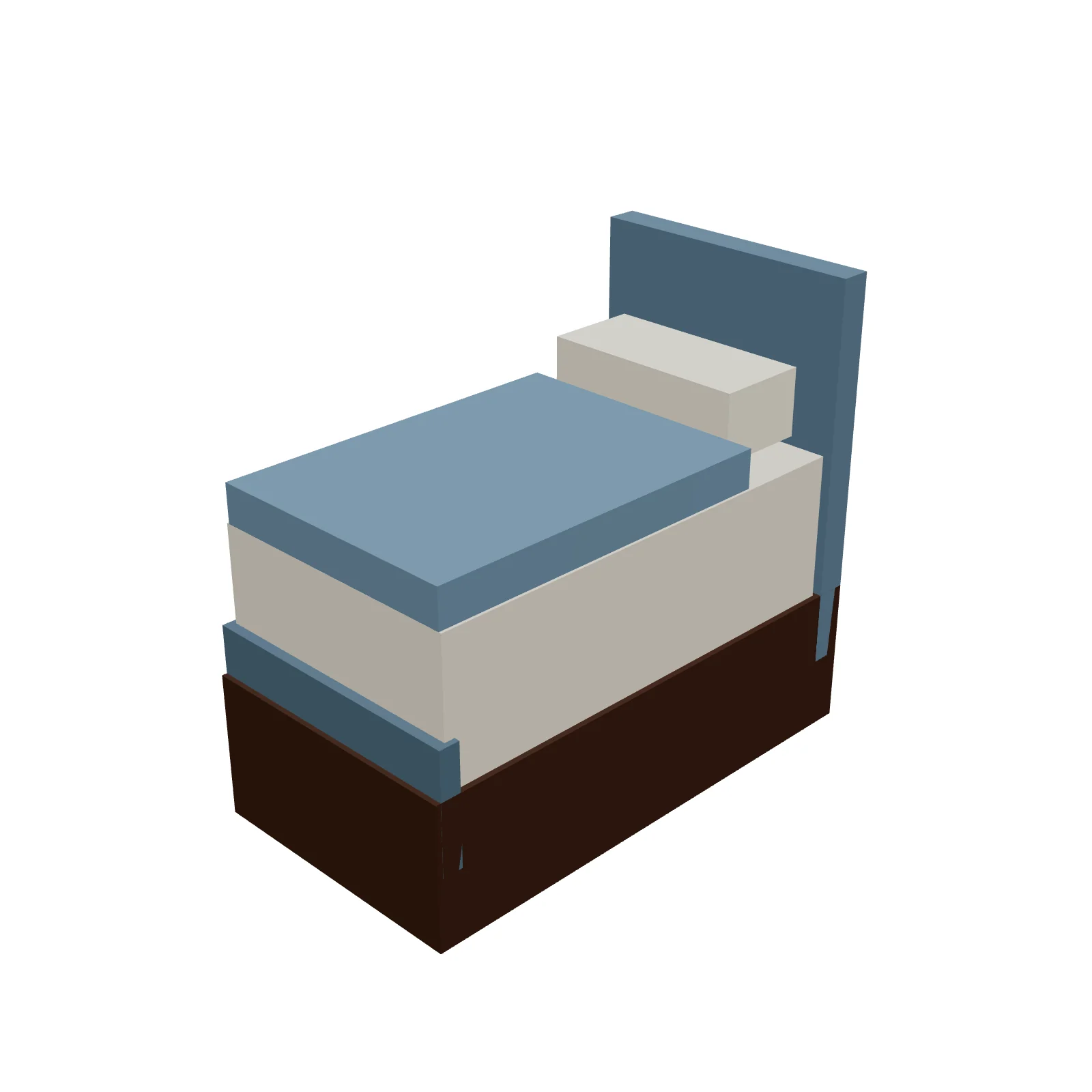 Loft Bed (Twin) — 3D preview