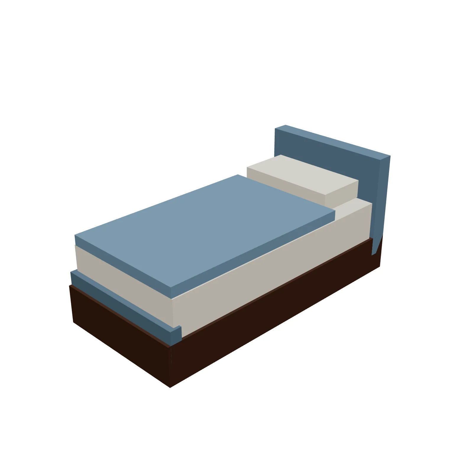 Twin XL Bed — 3D preview