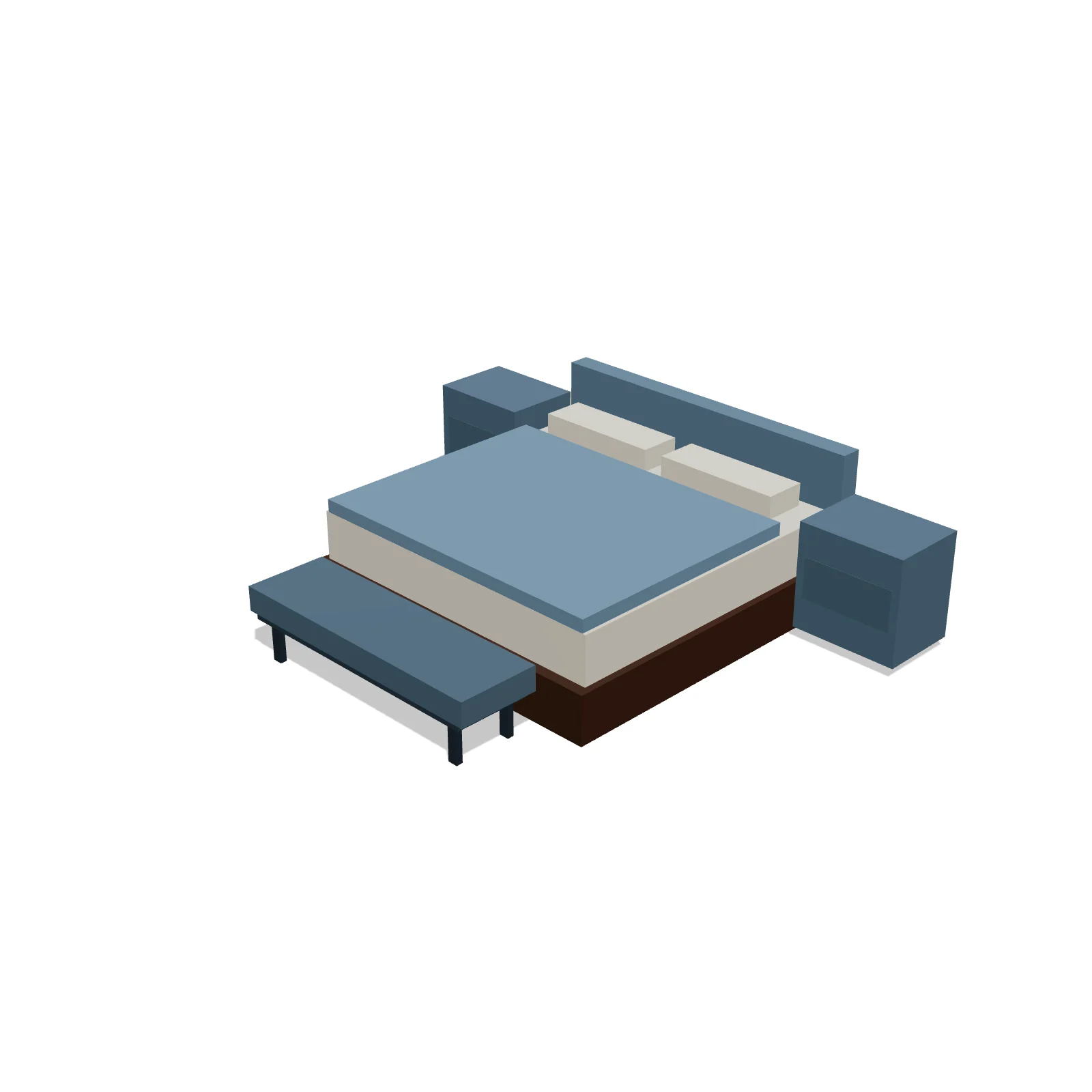 Master Suite Set — 3D model preview