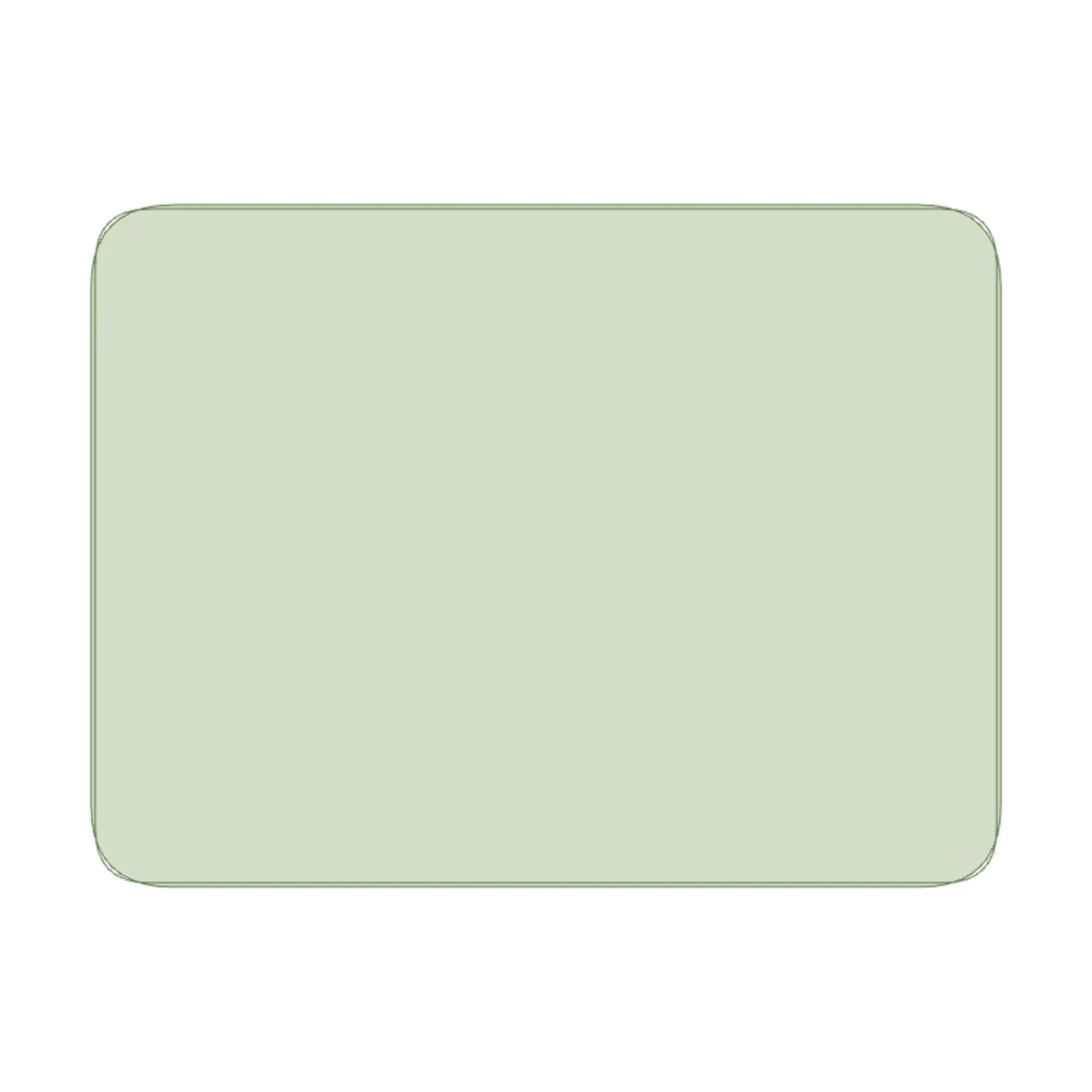 Bedroom Ottoman — 2D floor-plan symbol