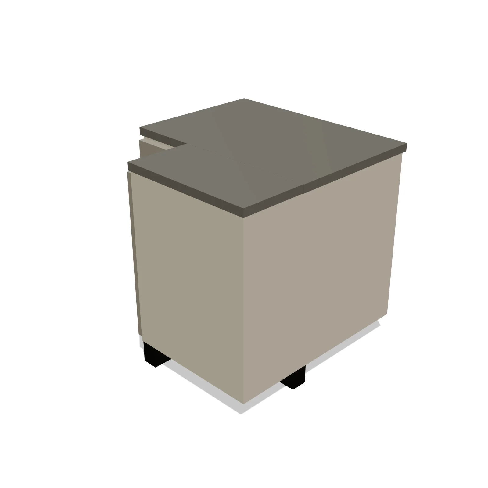 Lazy Susan Corner — 3D model preview