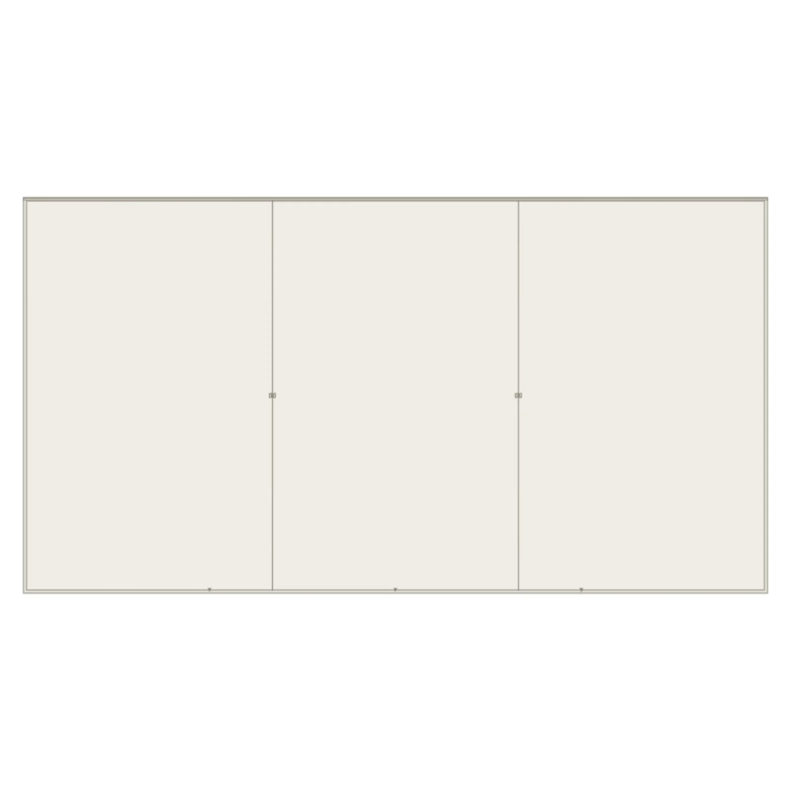 Countertop Slab 48" — 2D floor-plan symbol — RoomSketch3D 3D floorplan software