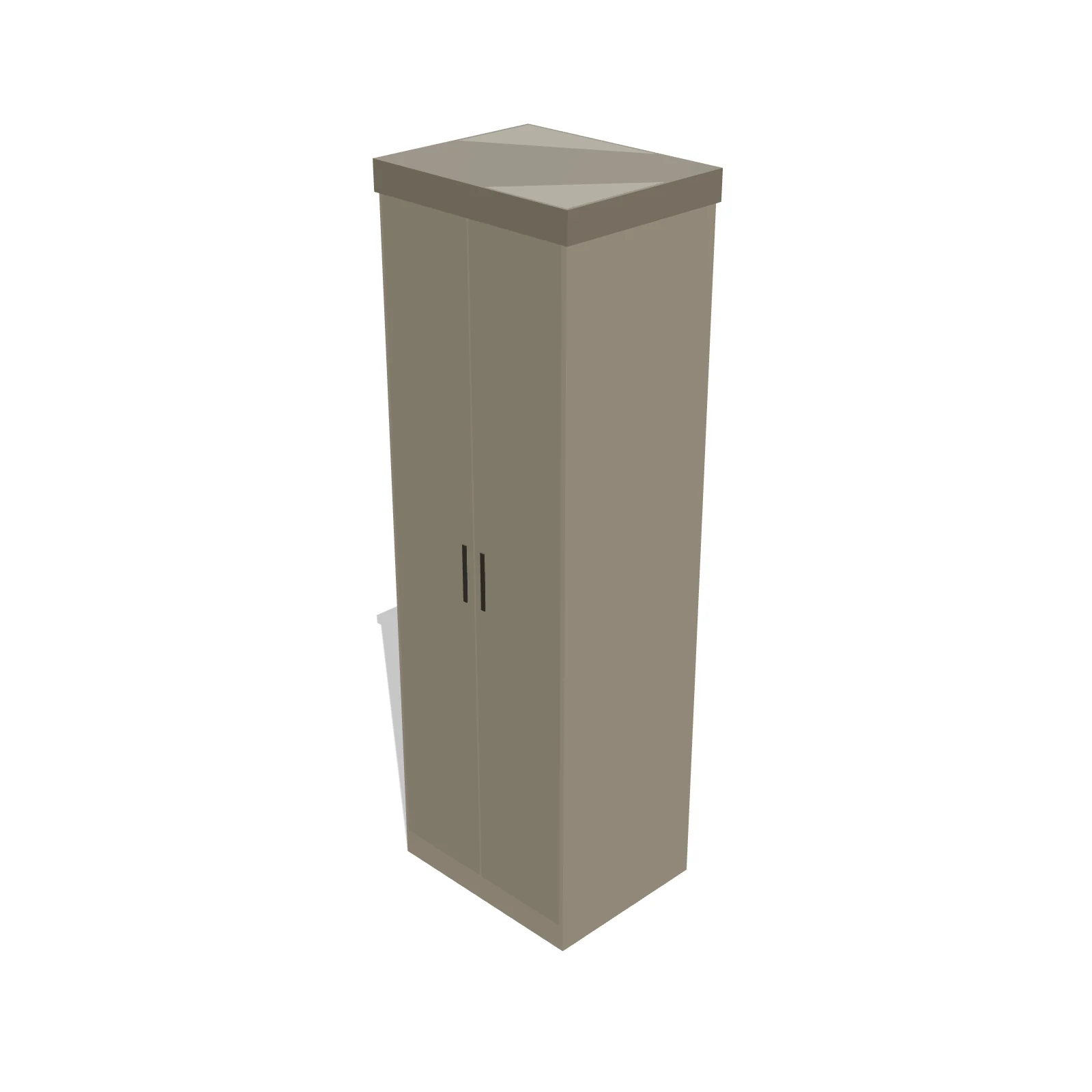 Double Oven Cabinet — 3D preview