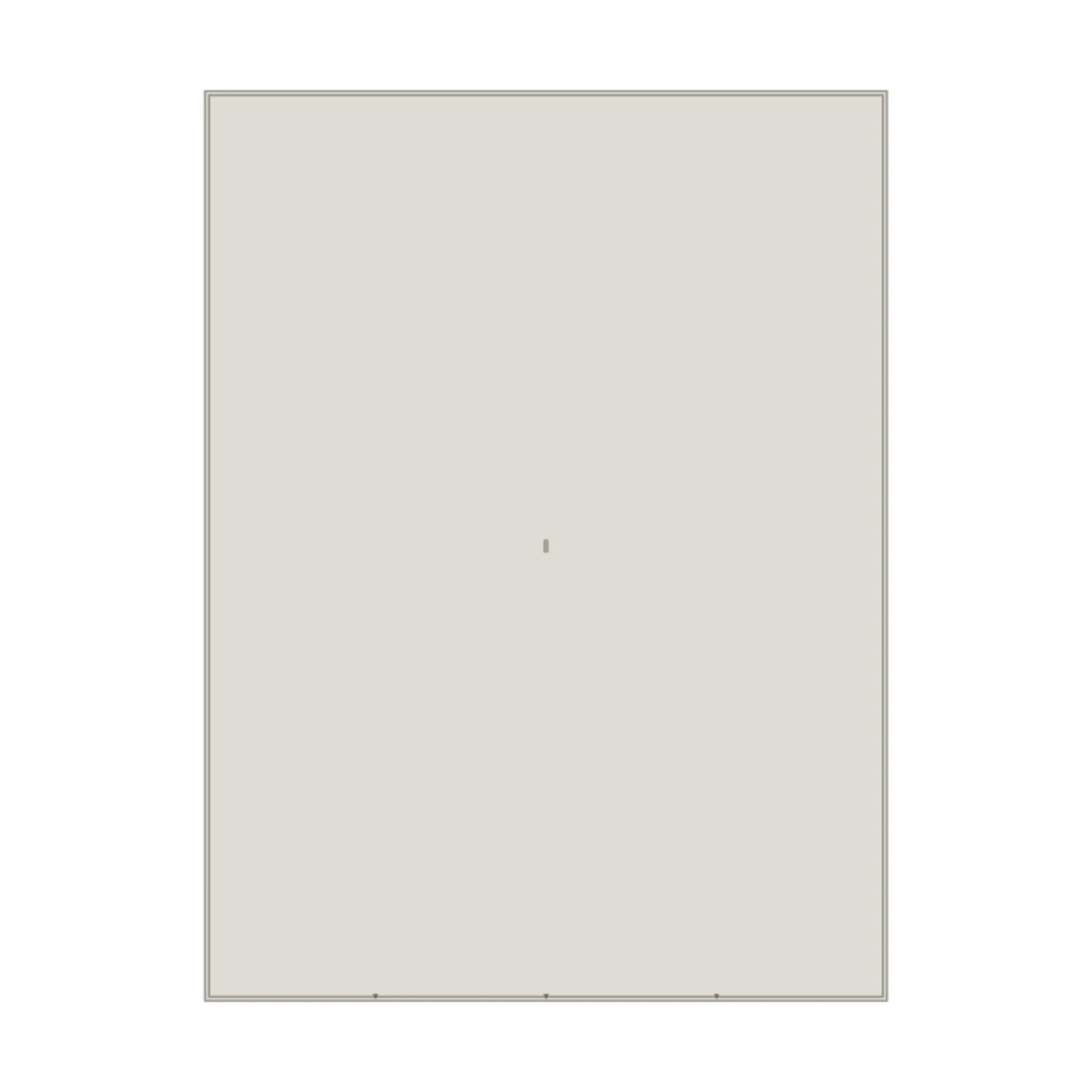 Pantry 18" — 2D floor-plan symbol