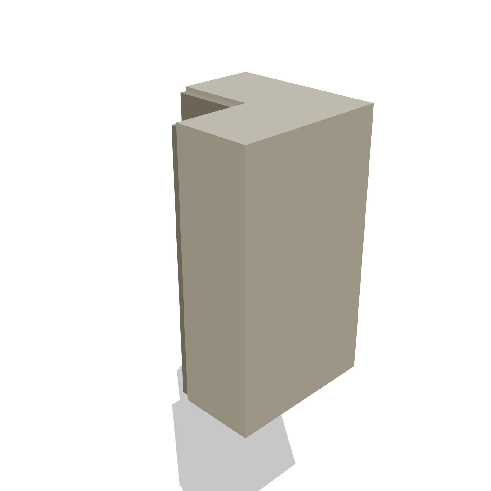 Corner Wall Cabinet 42"
