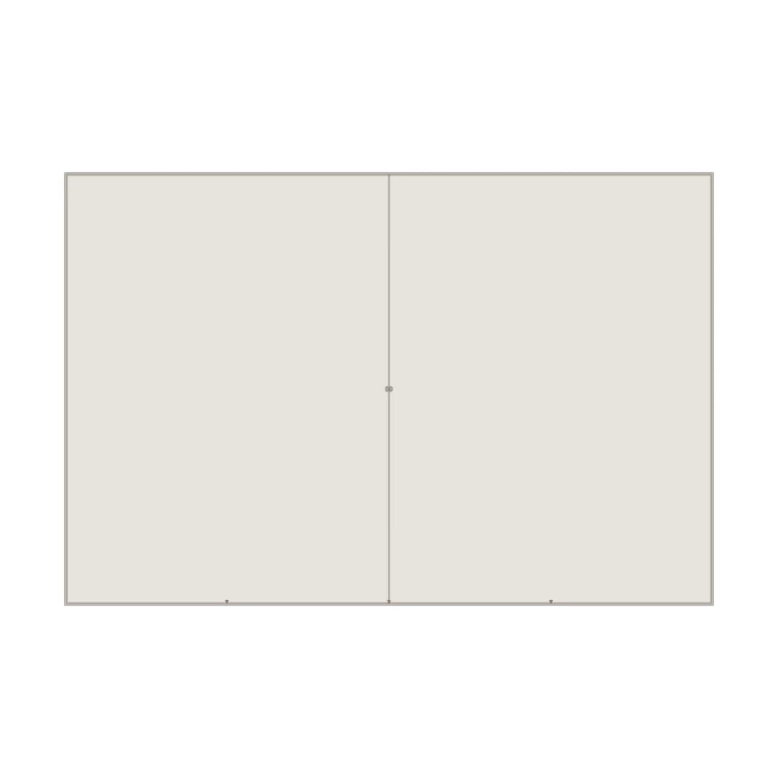 Over-Fridge Cabinet 36W × 24H — 2D floor-plan symbol
