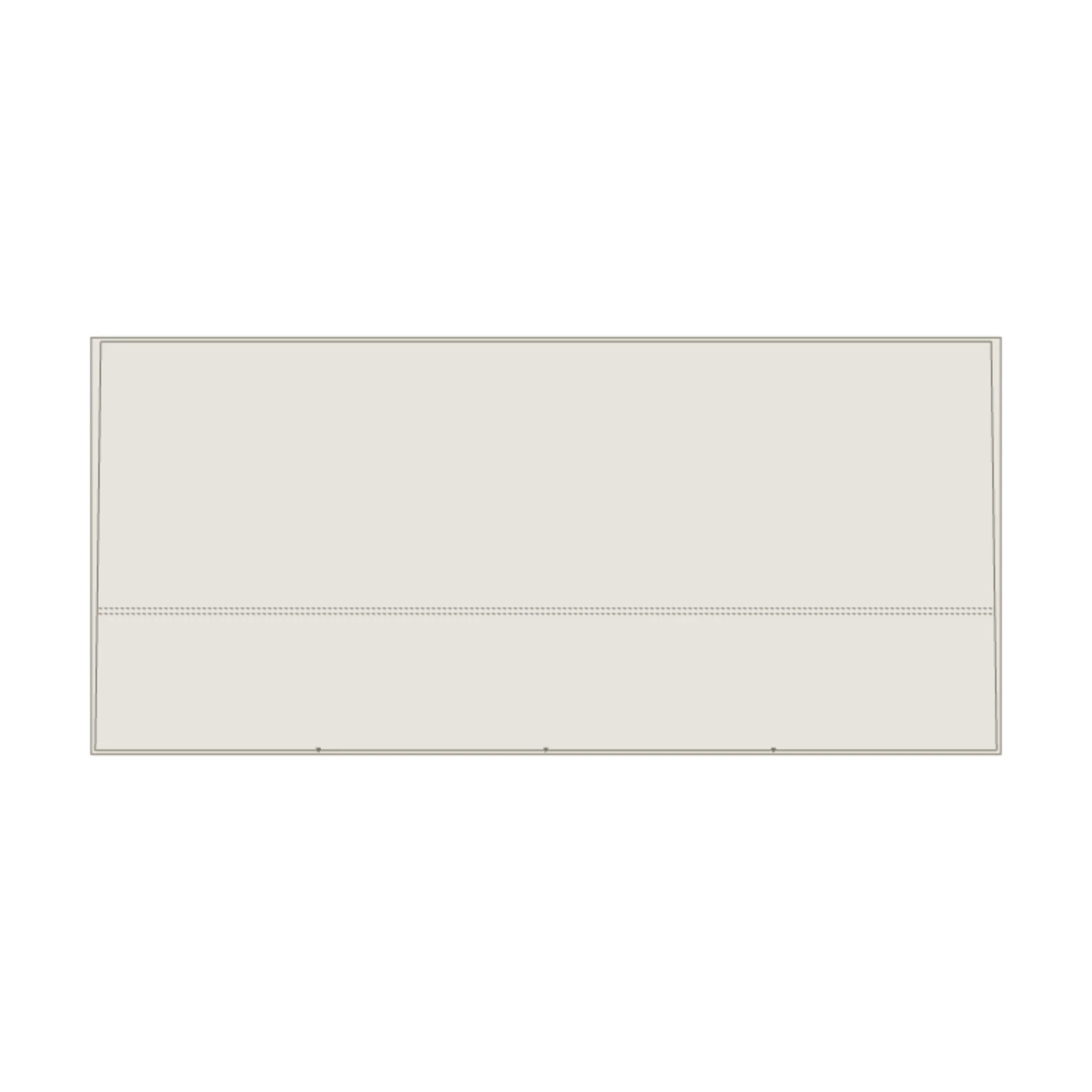 Wall Range Hood 48" — 2D floor-plan symbol