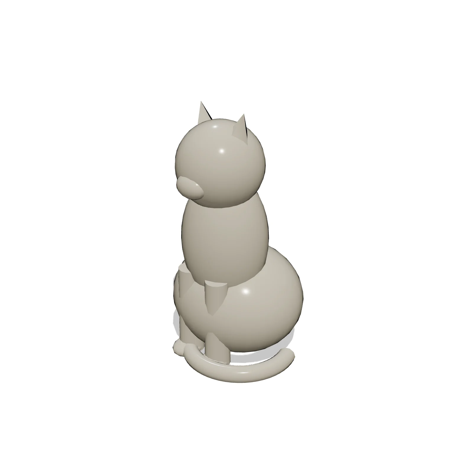 Cat Figurine — RoomSketch3D floor plan creator