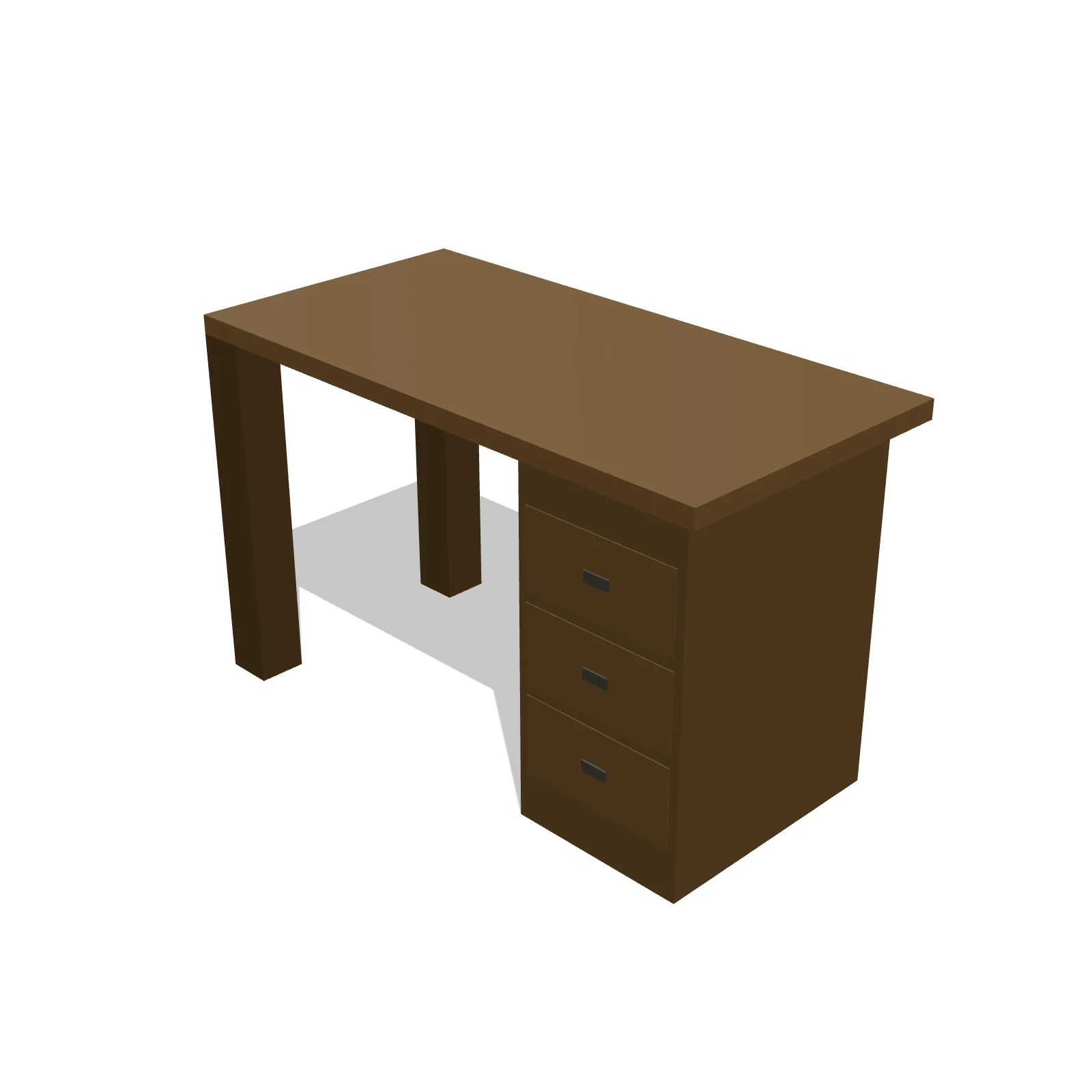 Standard Desk — 3D model preview