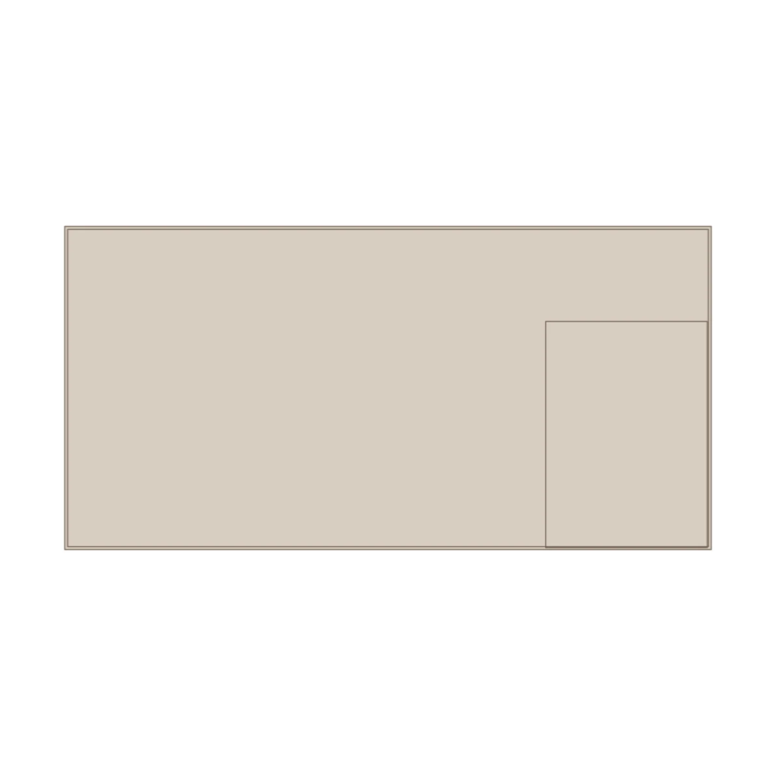 Standing Desk — 2D floor-plan symbol