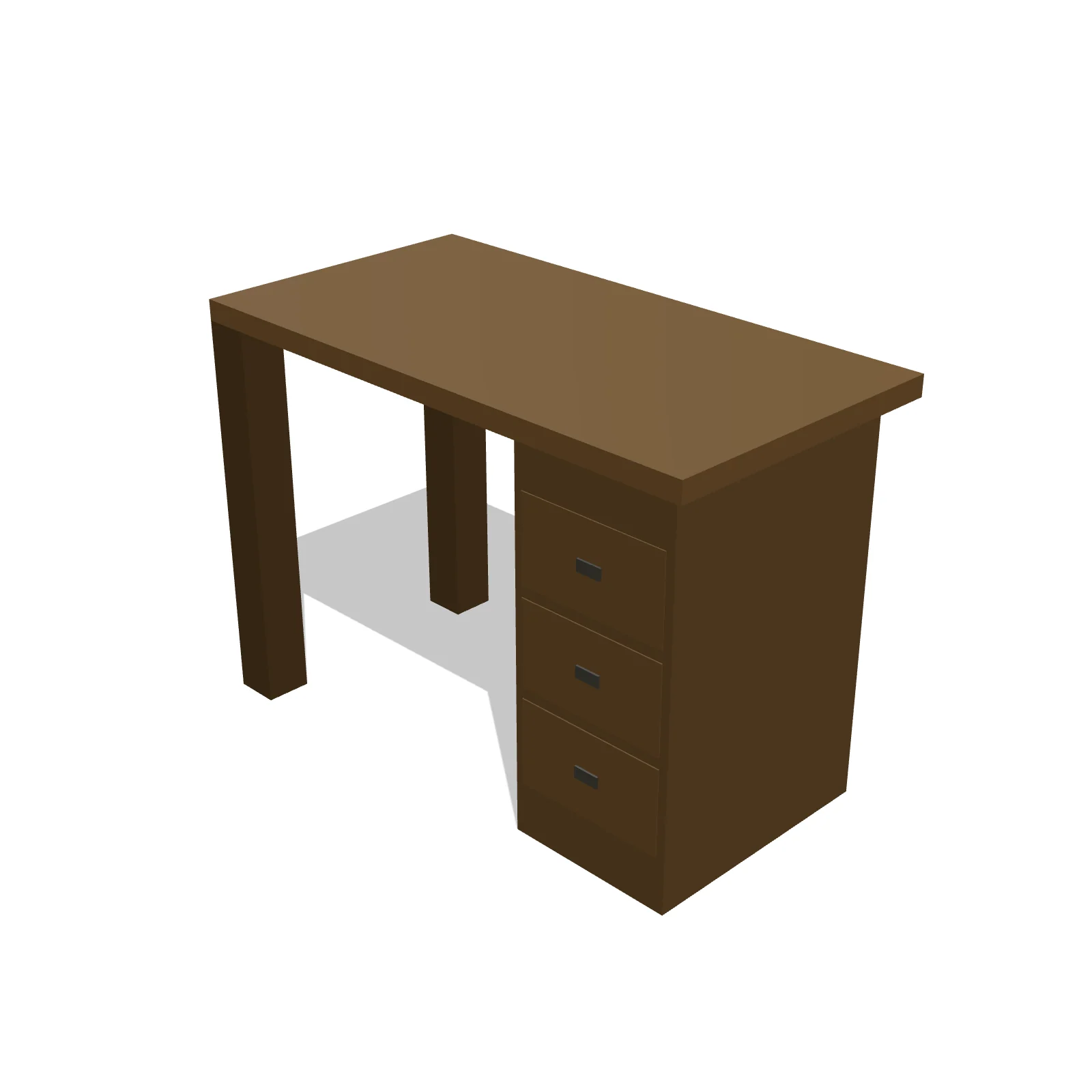 Writing Desk — 3D model preview
