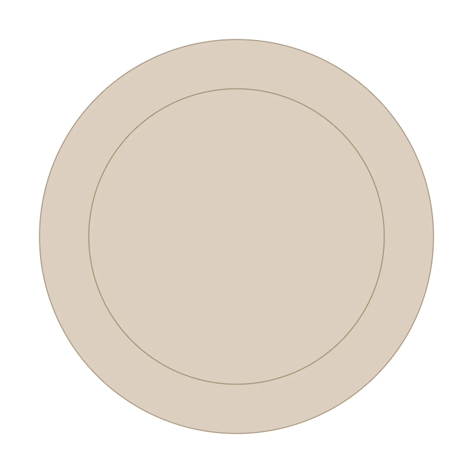 Counter Stool 24" — 2D floor-plan symbol