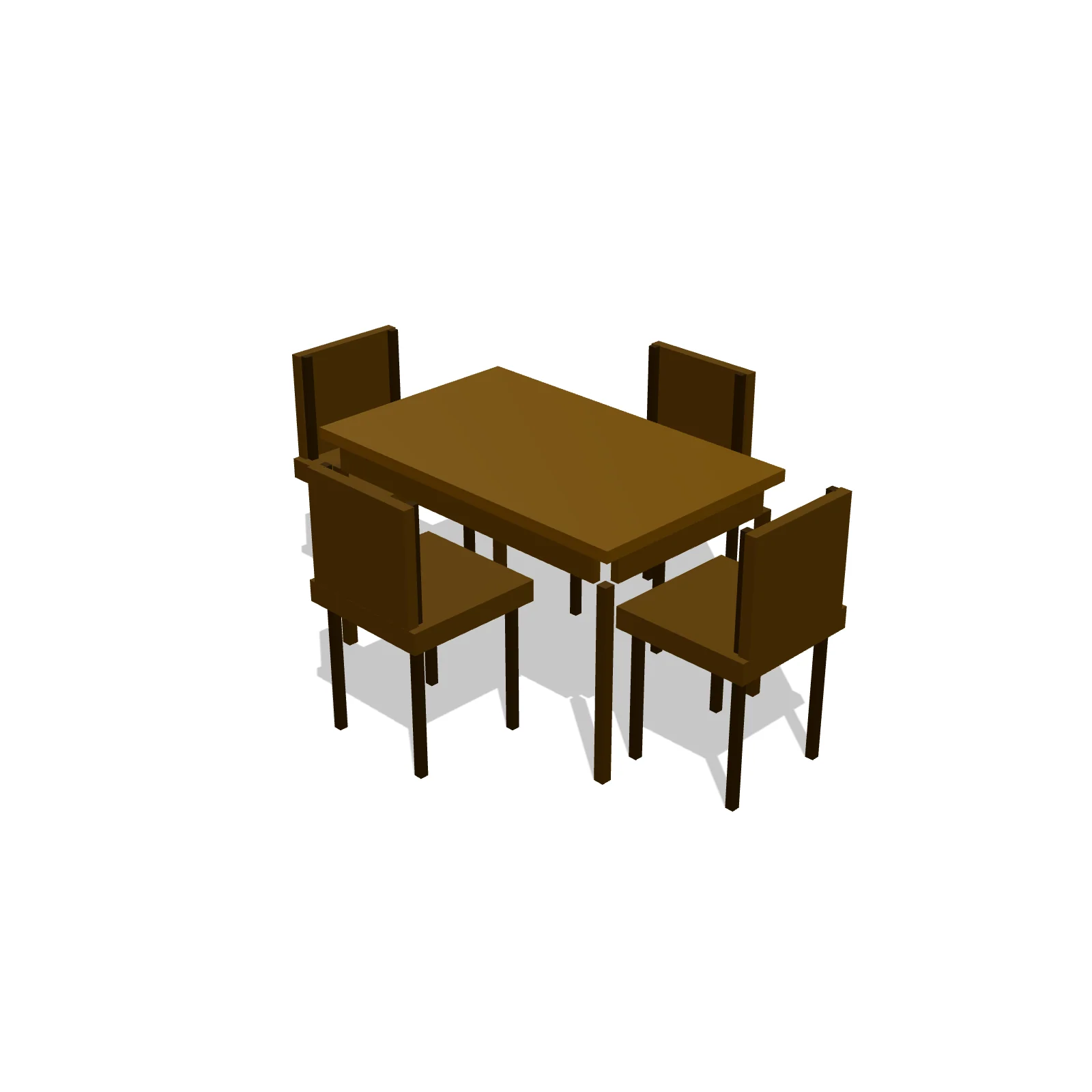 4-Chair Dining Set