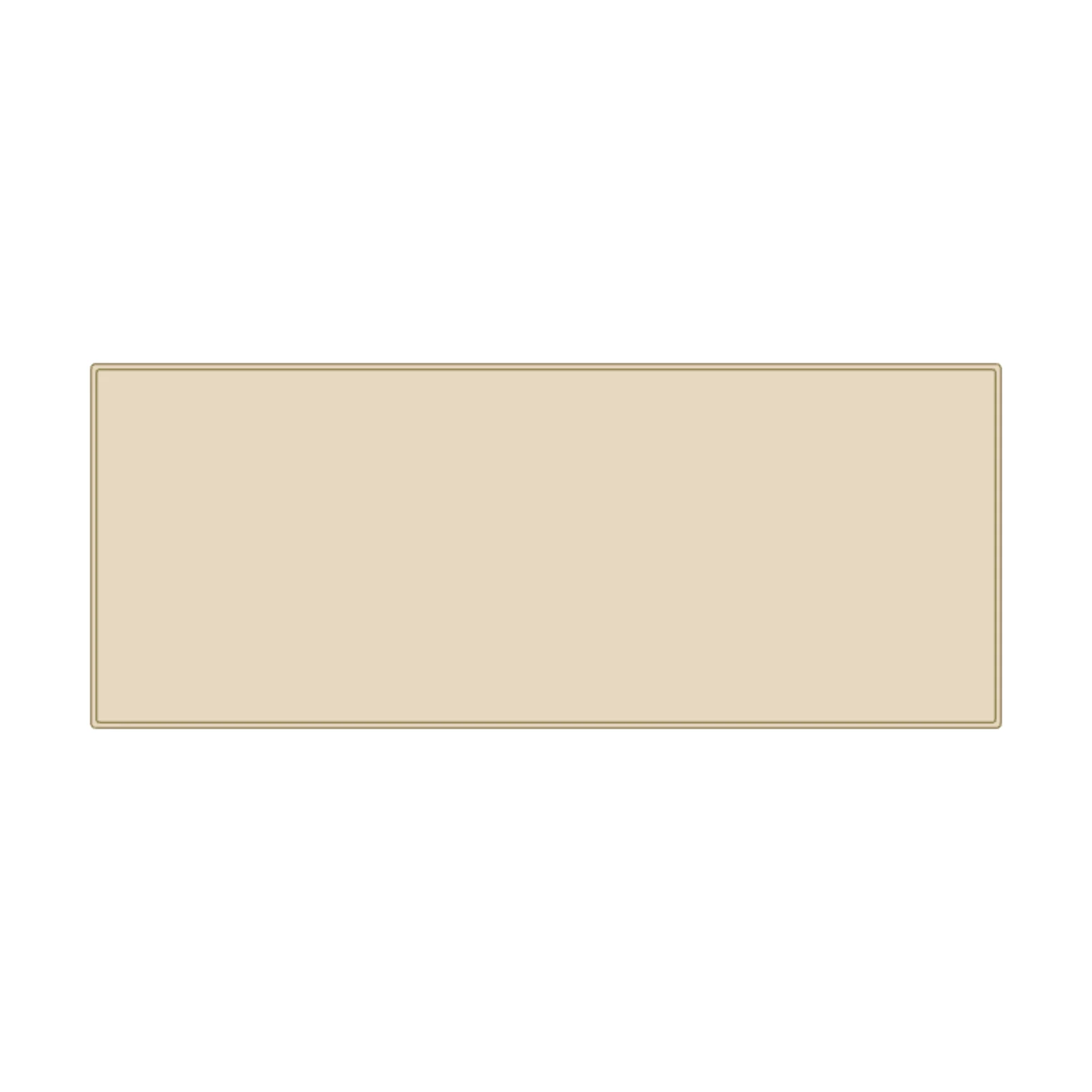 Rectangle 120x48 — 2D floor-plan symbol