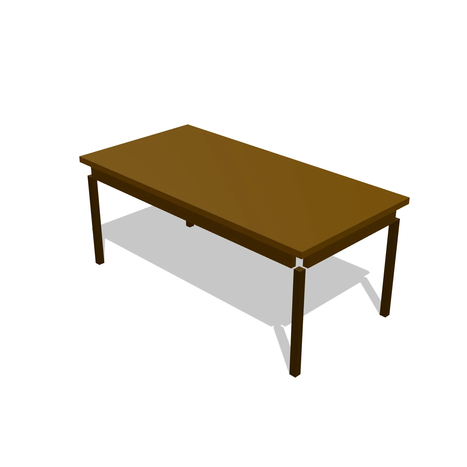 Rectangle 72x36 — 3D preview