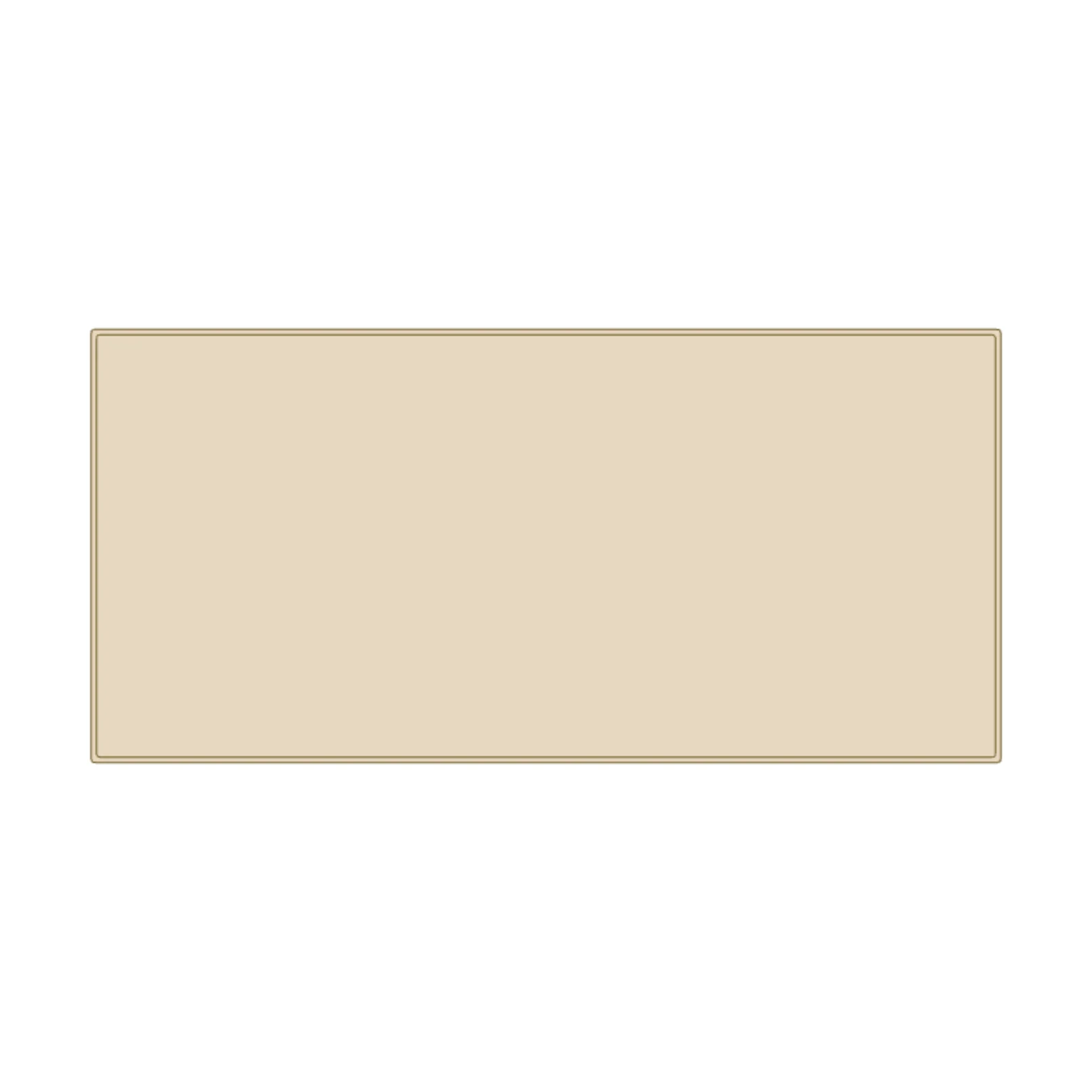 Rectangle 84x40 — 2D floor-plan symbol