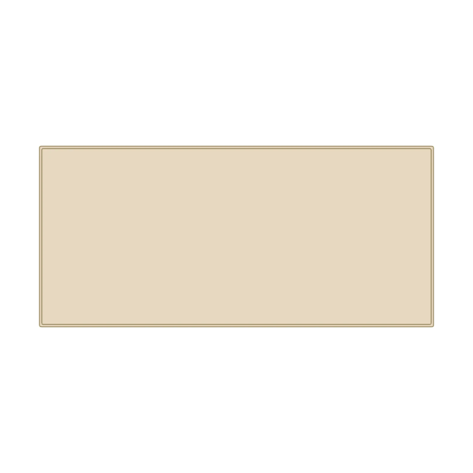 Rectangle 96x44 — 2D floor-plan symbol