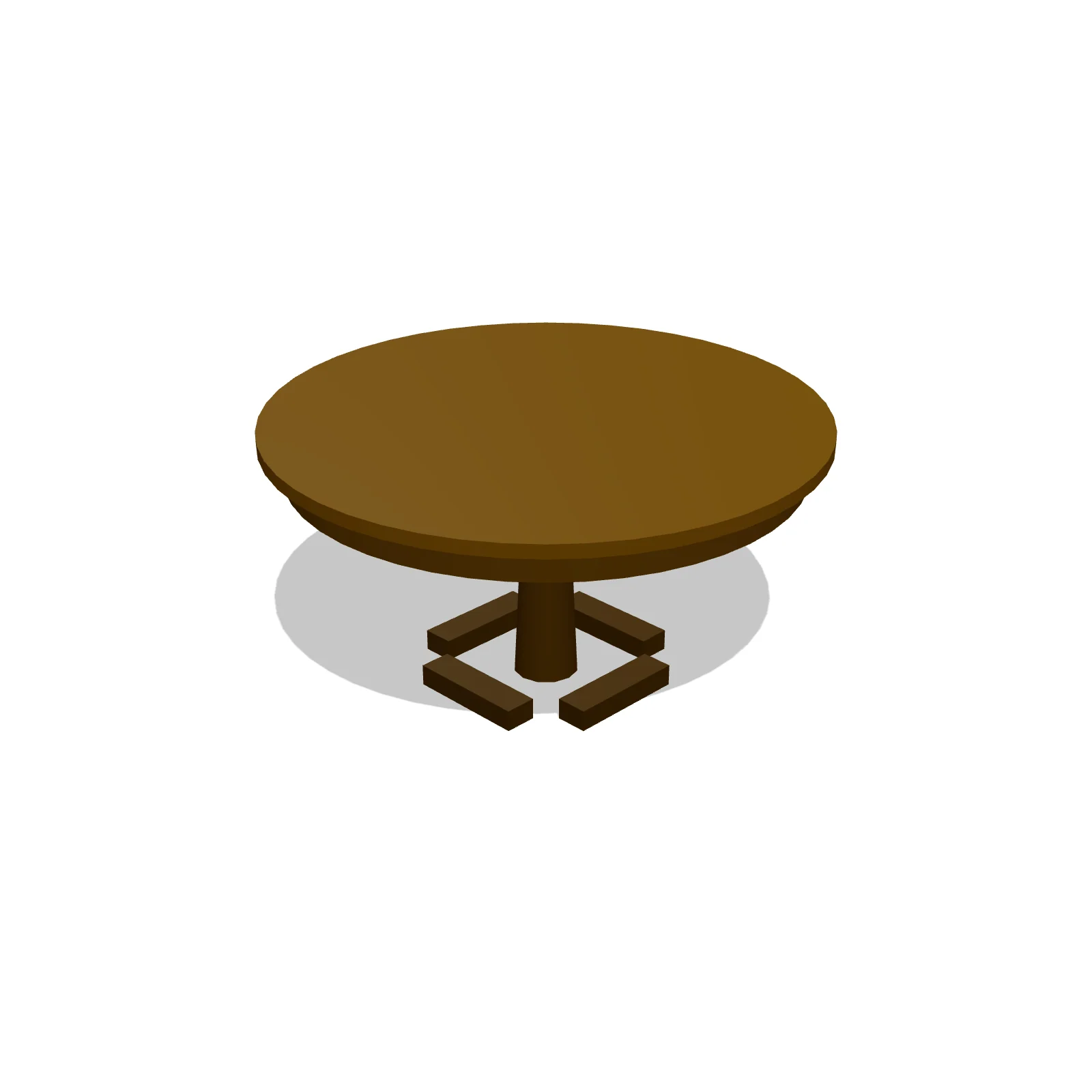 Round Table 60" — 3D model preview