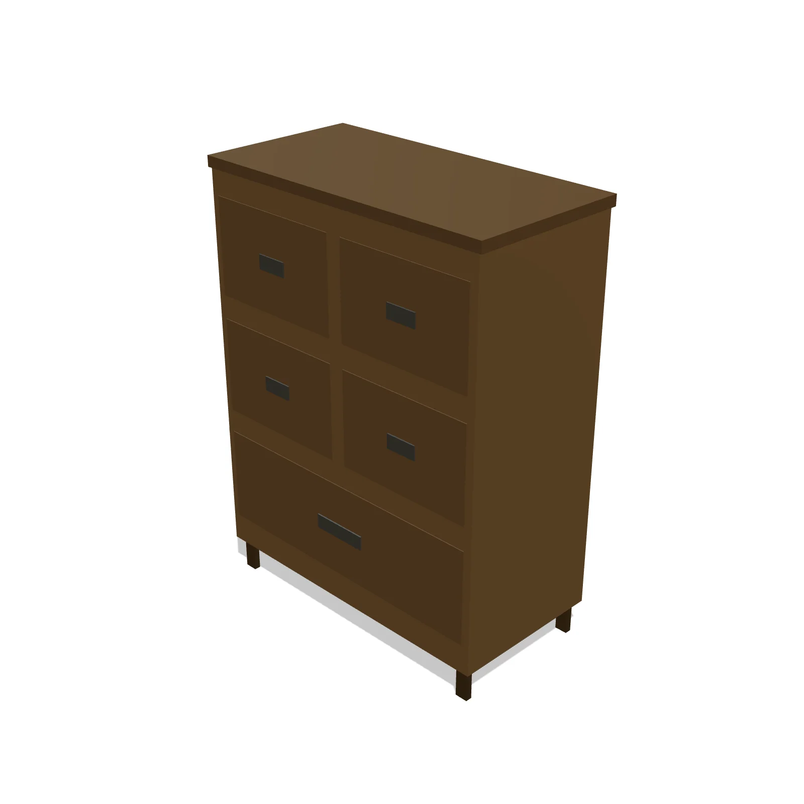 Tall Dresser/Chest — 3D preview