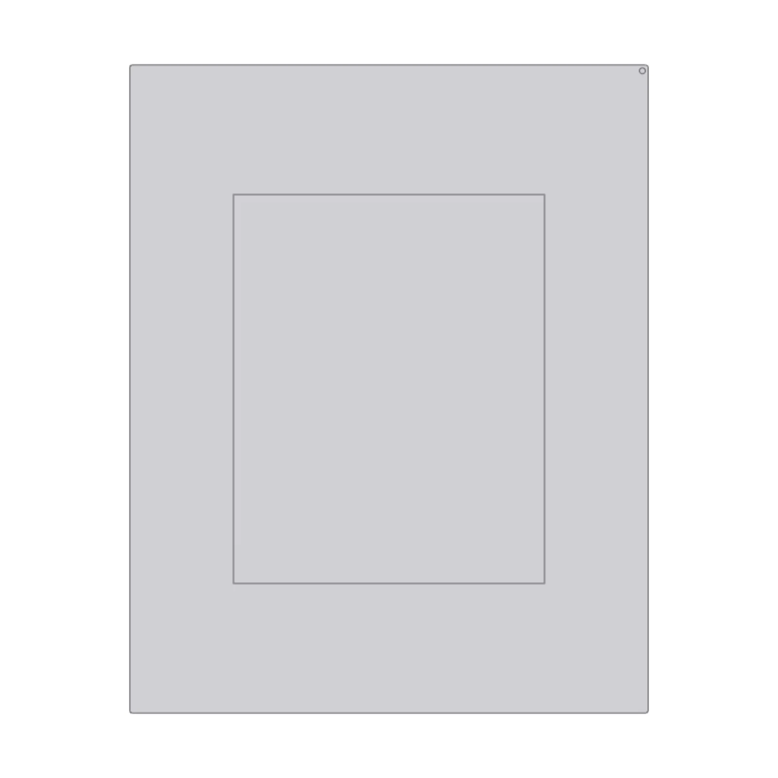Furnace (Vertical) — 2D floor-plan symbol
