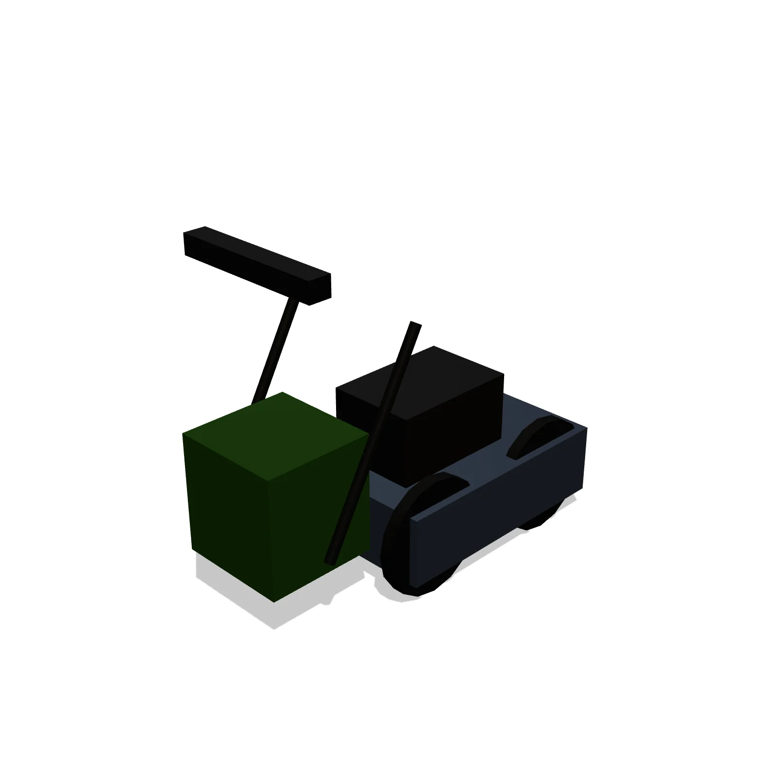 Push Mower — 3D preview