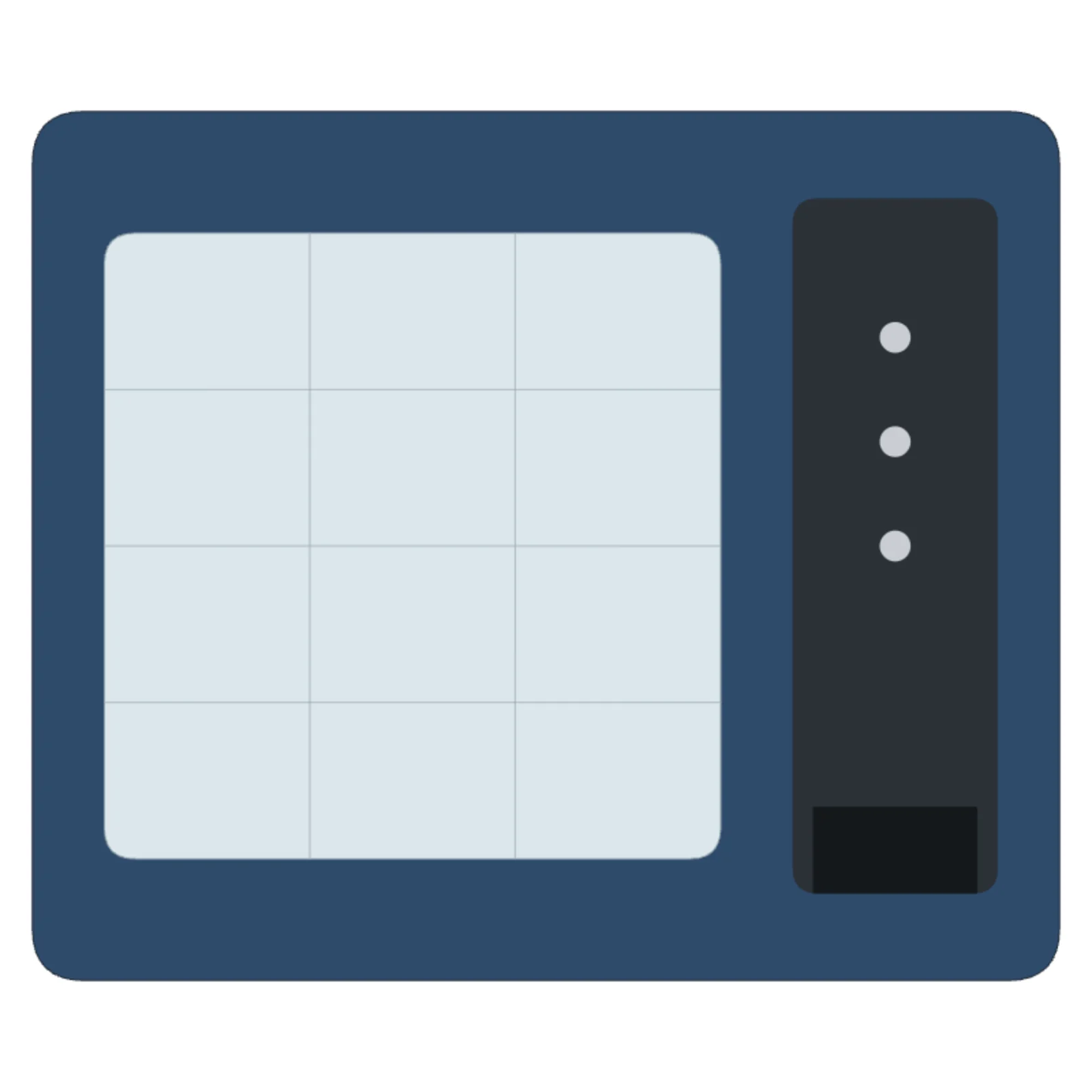 Snack Vending Machine — 2D floor-plan symbol — RoomSketch3D 3D floorplan software