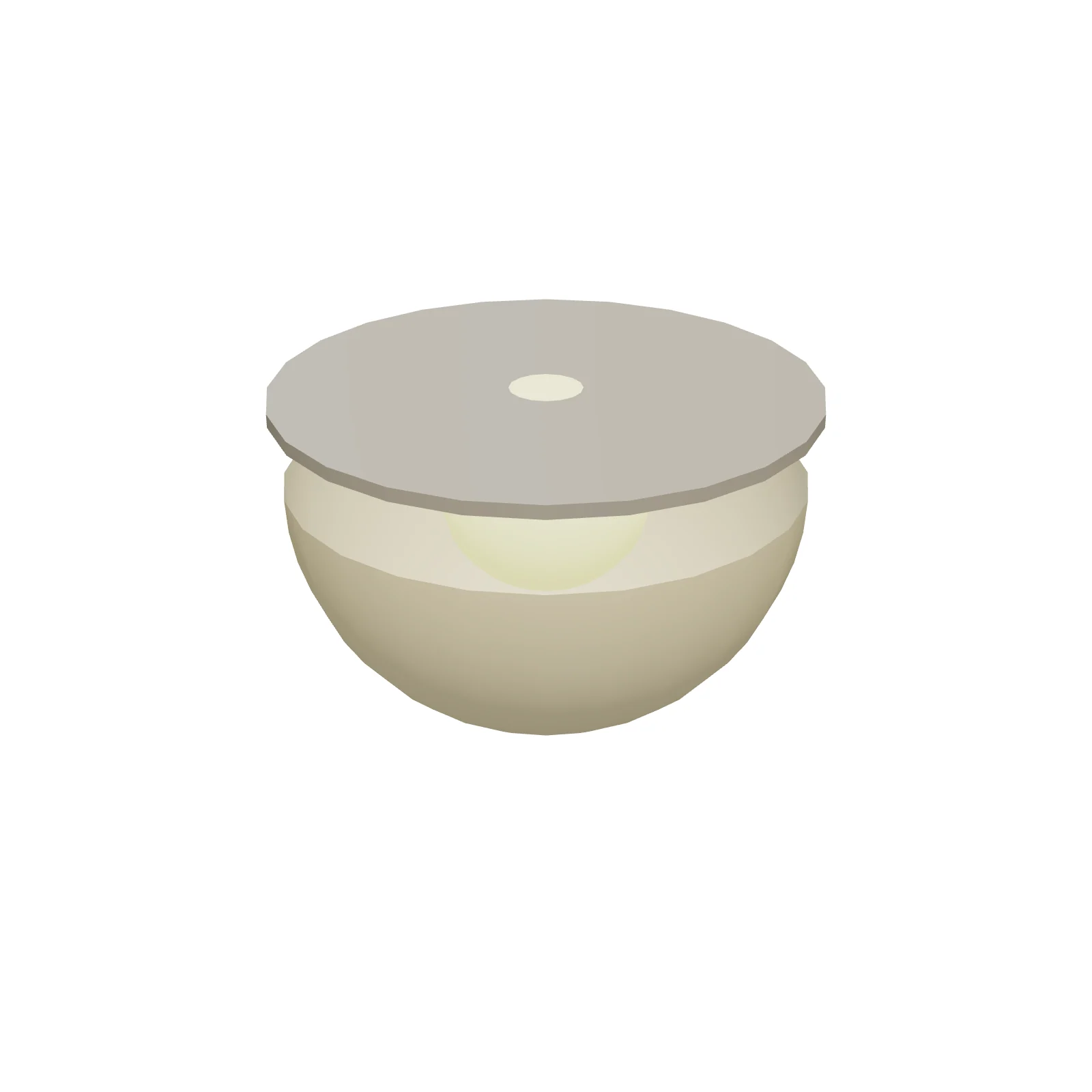 Flush Ceiling Light 12" — 3D preview