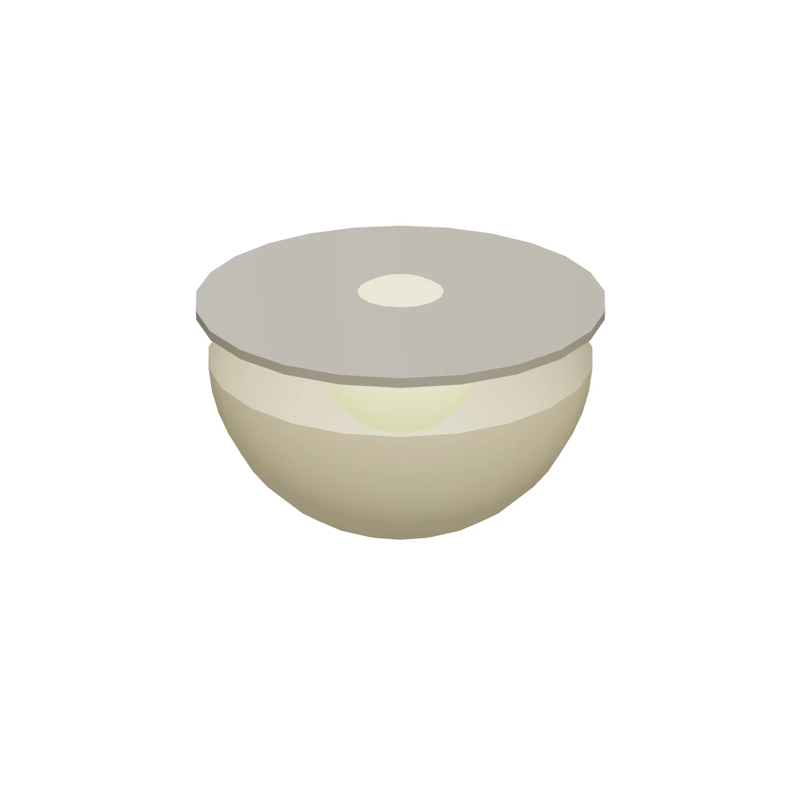 Flush Ceiling Light 16" — 3D preview
