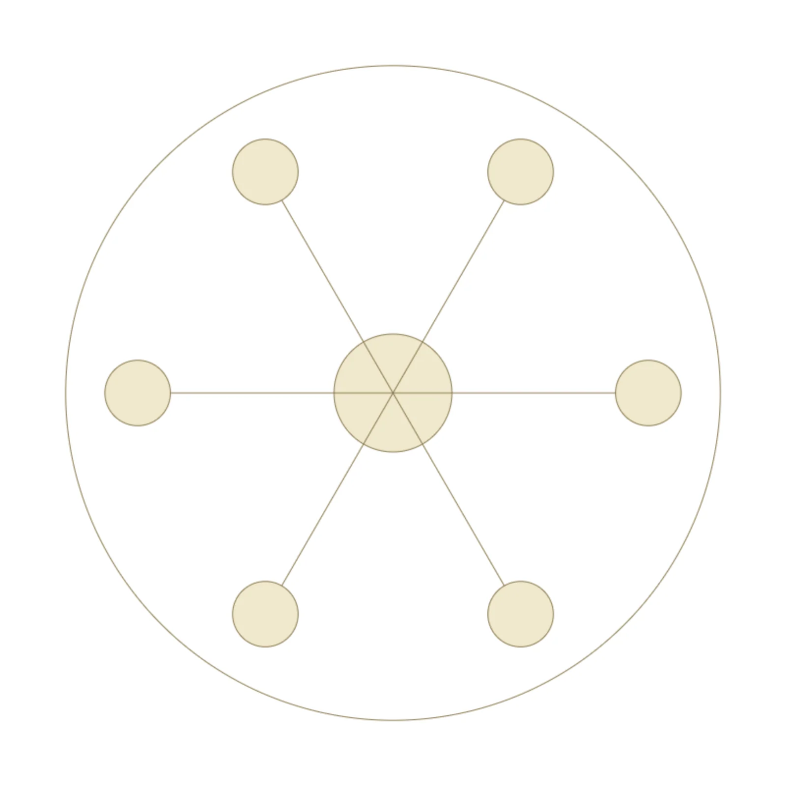 Chandelier (Small) — 2D floor-plan symbol