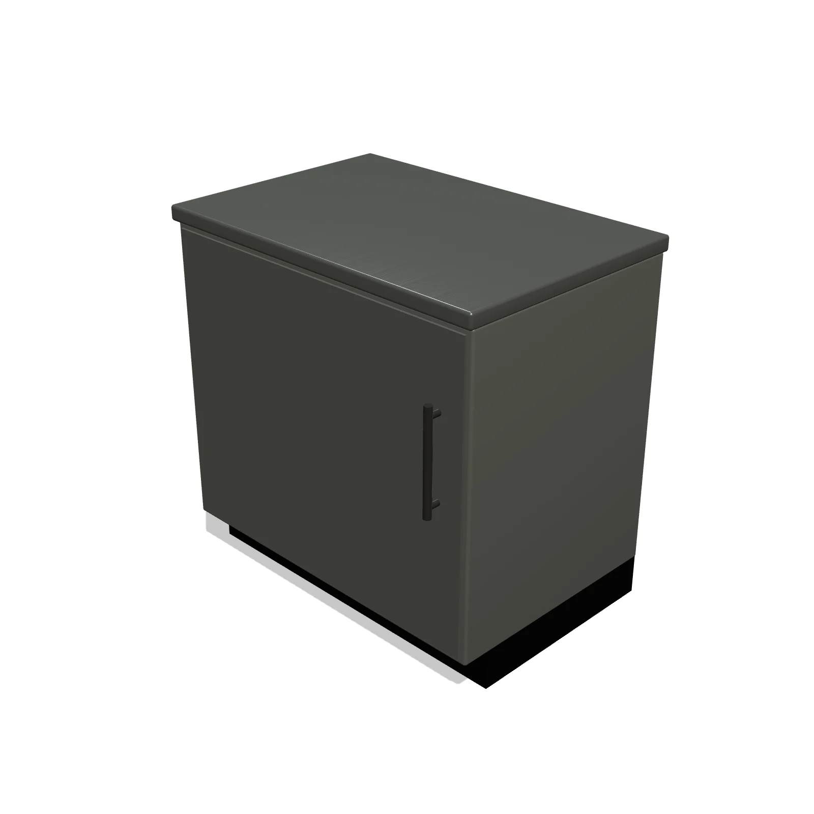 Stainless Base Cabinet 36" — 3D preview — RoomSketch3D 3D floorplan software