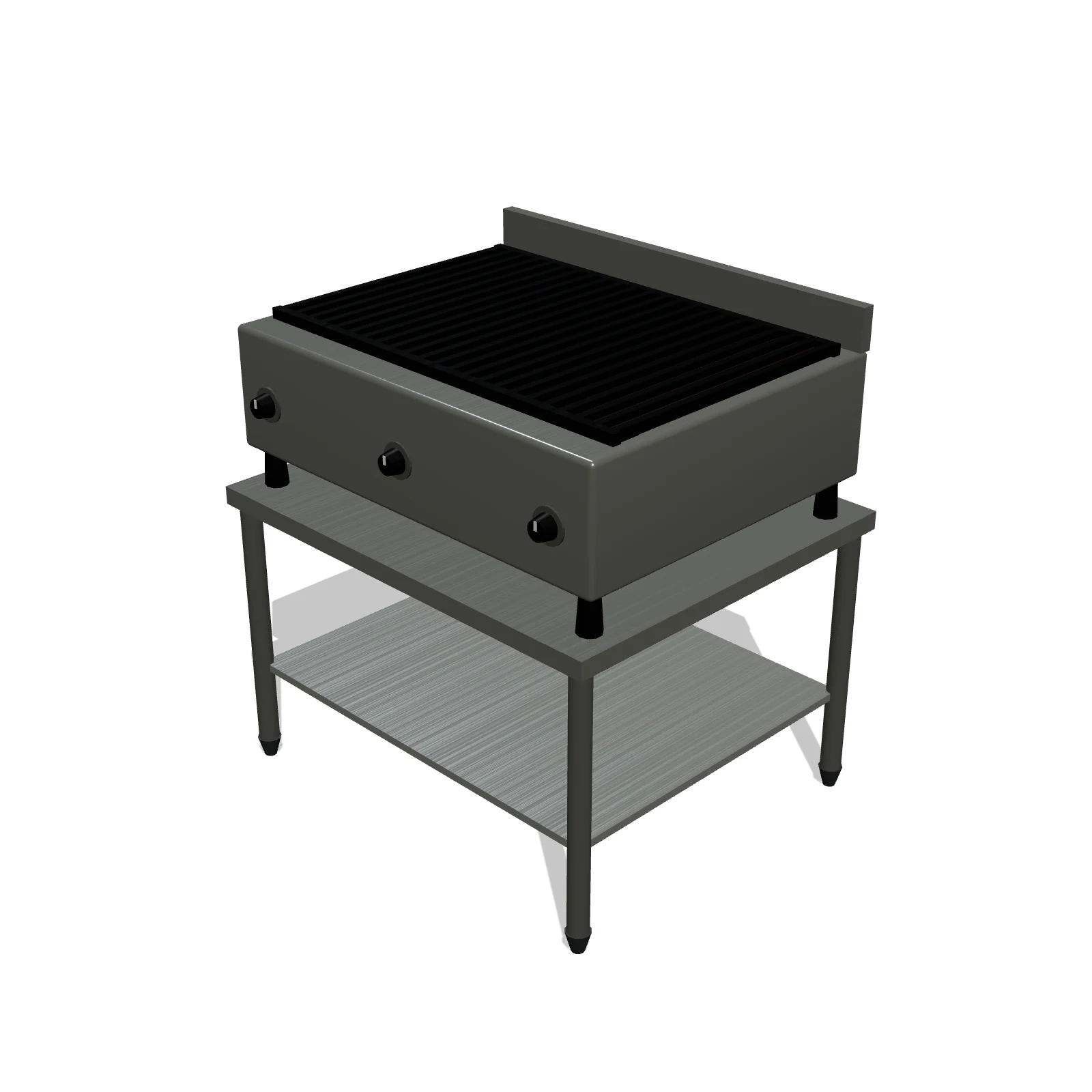 Char-Broiler 36" — 3D preview — RoomSketch3D floor plan creator