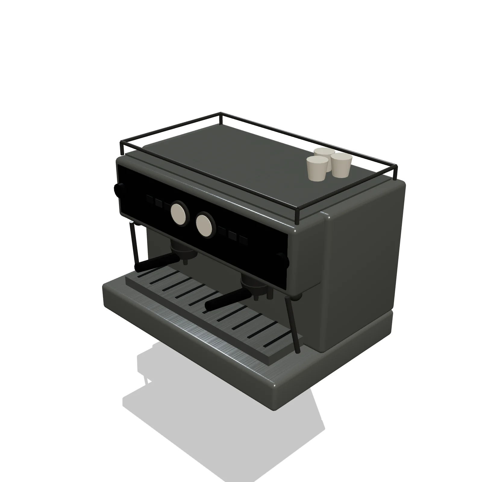 Espresso Machine — 3D preview — RoomSketch3D room planner app