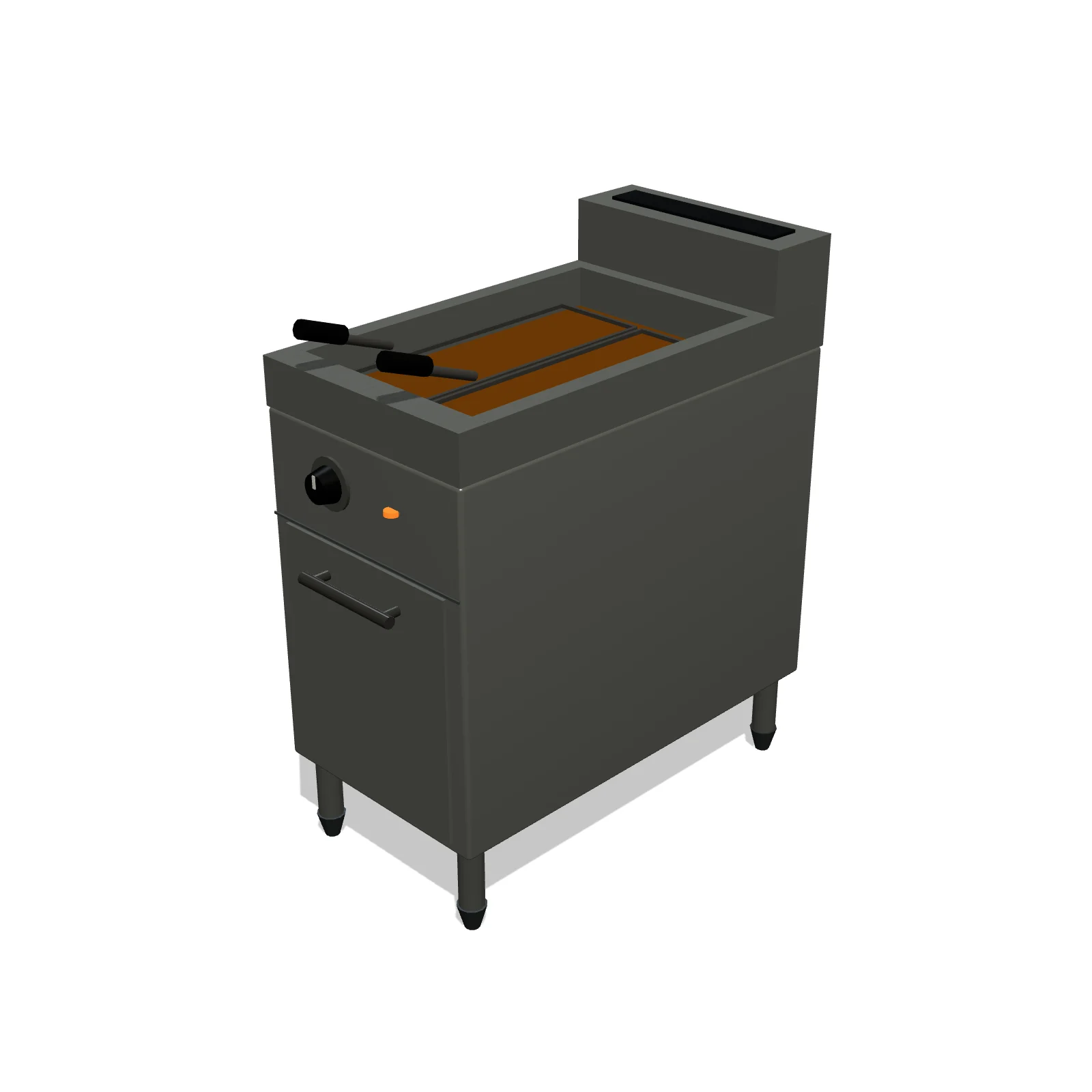 Deep Fryer — 3D preview — RoomSketch3D 3D floorplan software