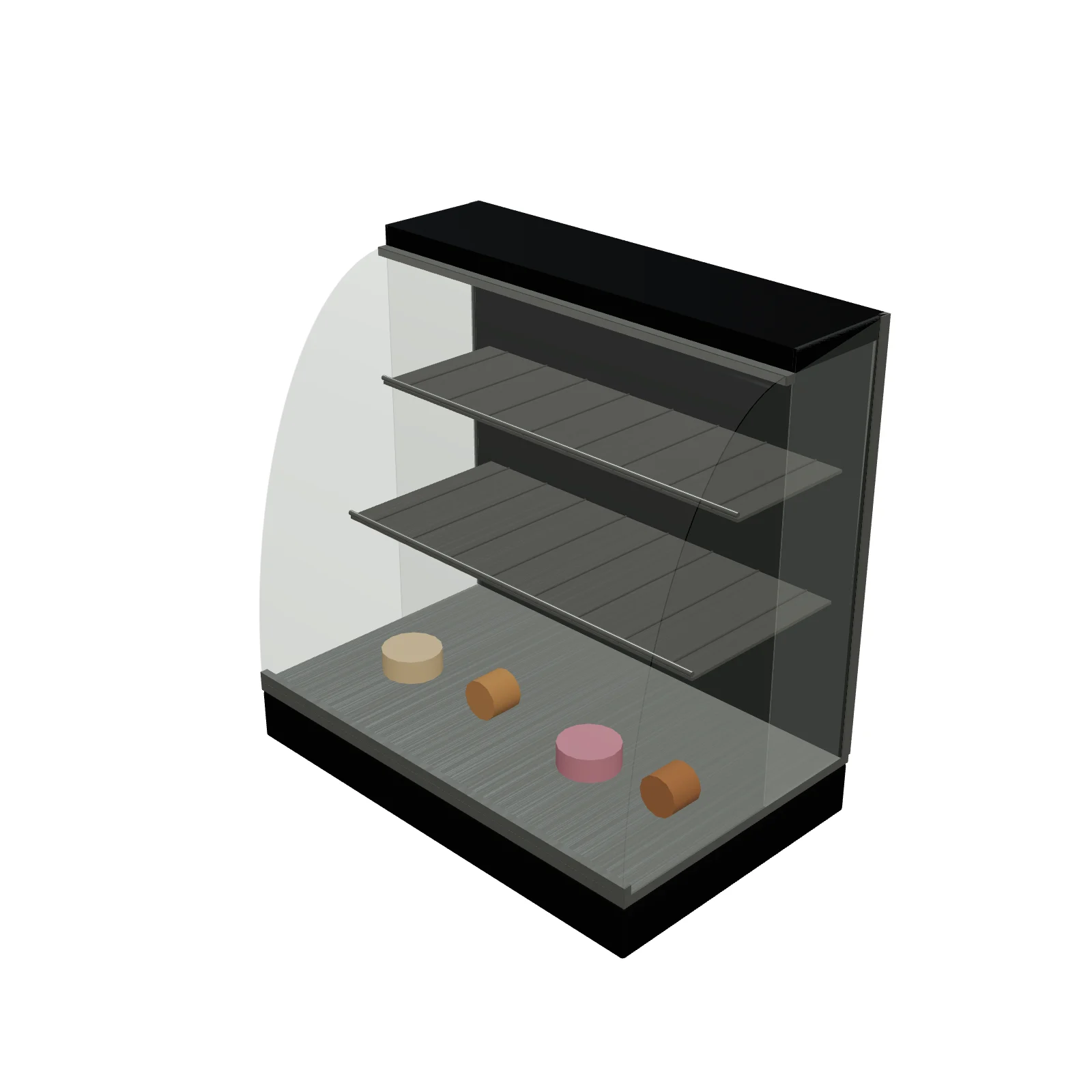 Pastry Display Case — 3D preview — RoomSketch3D room planner app