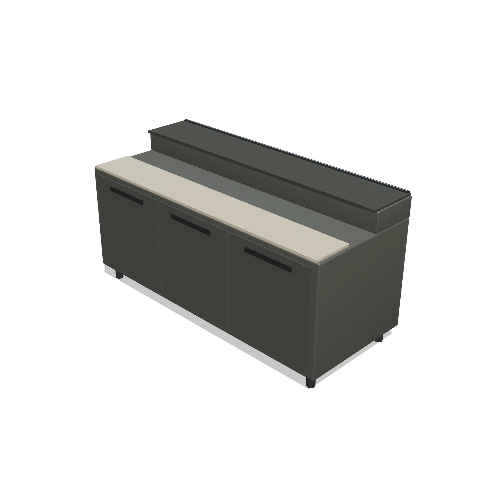 Prep-Top Fridge 72" — 3D preview — RoomSketch3D home design app