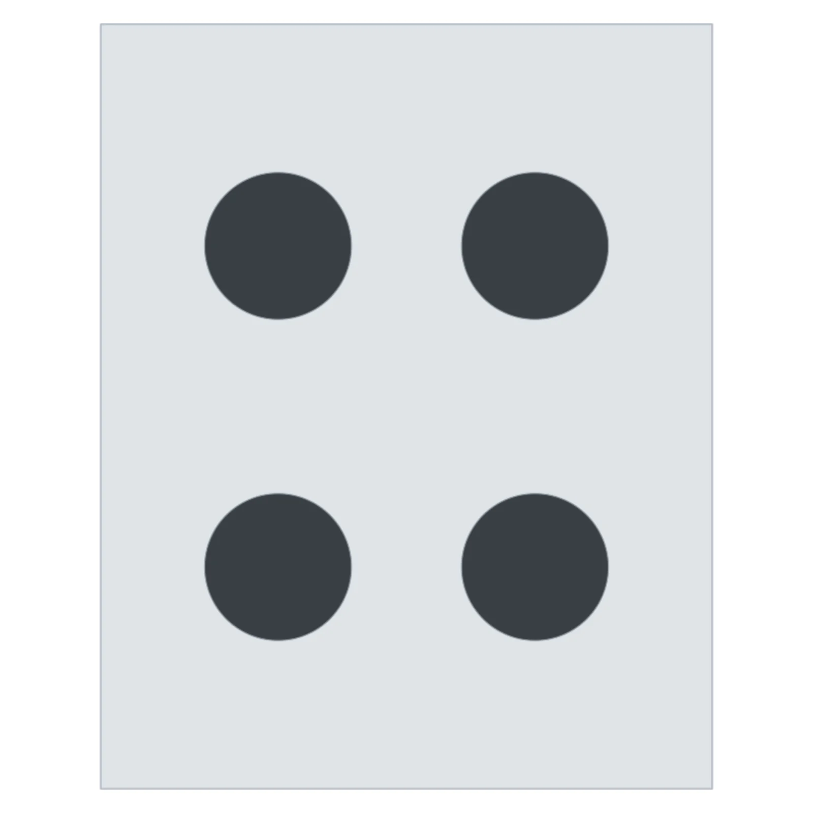 Commercial Range 24" — 2D floor-plan symbol — RoomSketch3D home design app