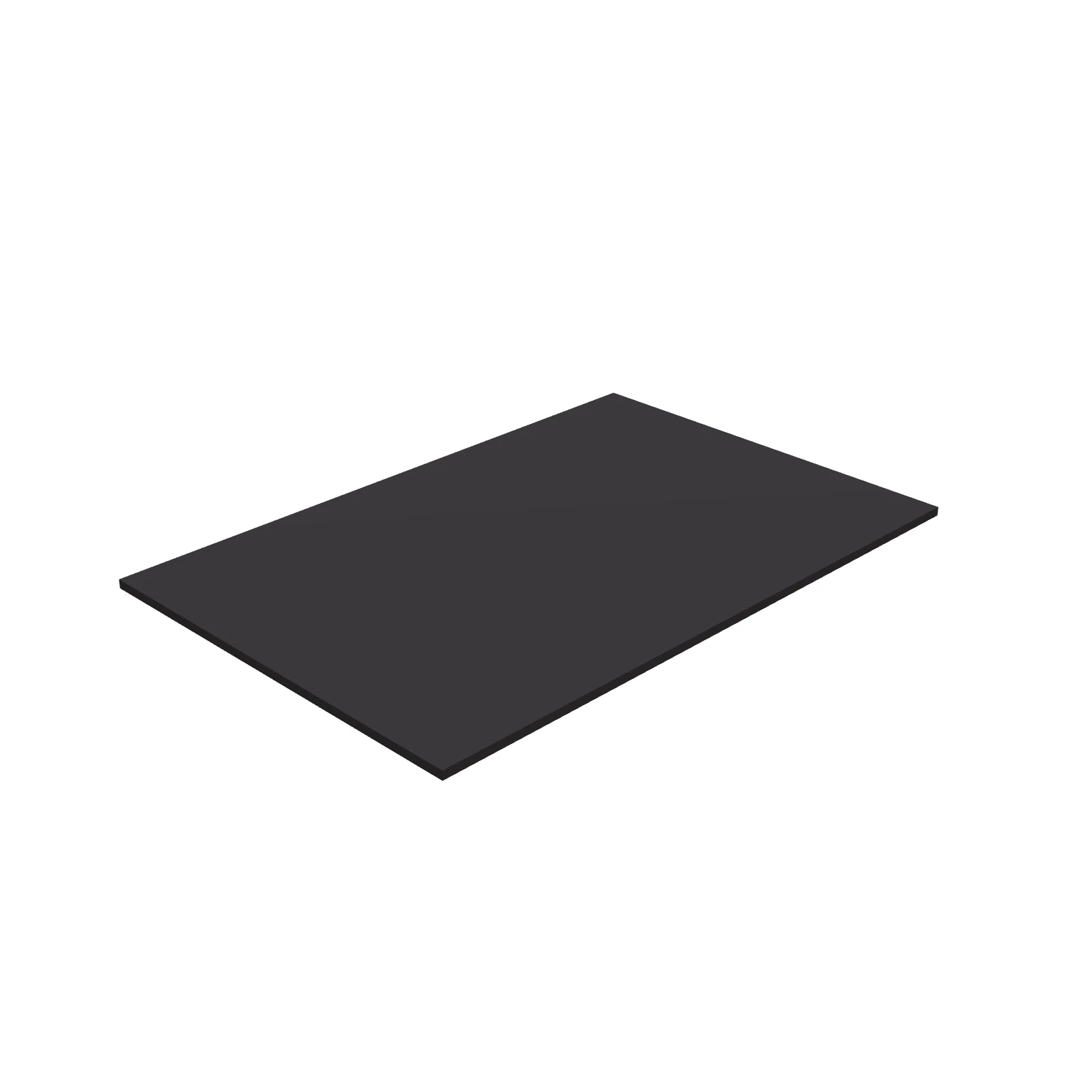 Rubber Stall Mat (4×6) — 3D preview