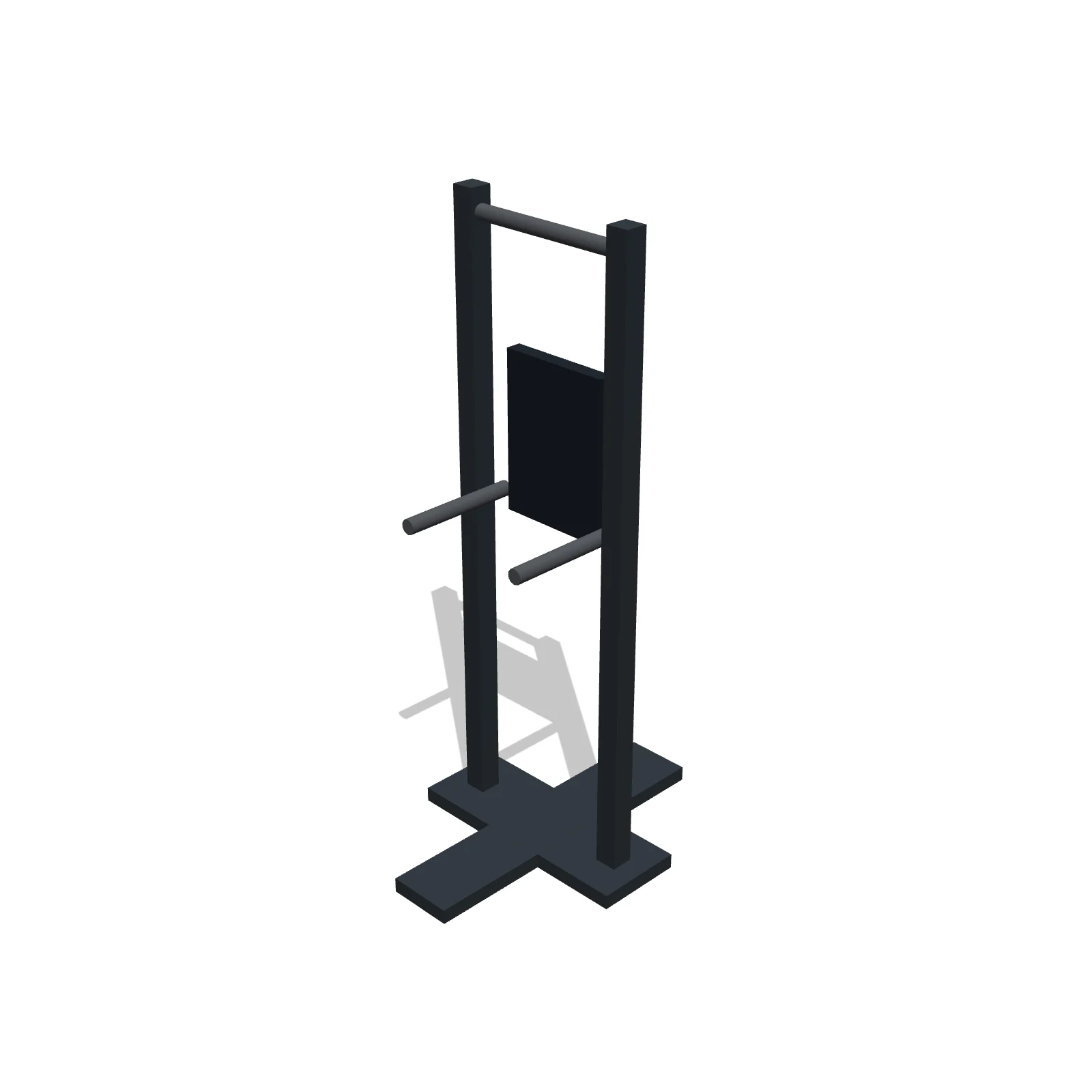 Dip Station / Power Tower — 3D preview