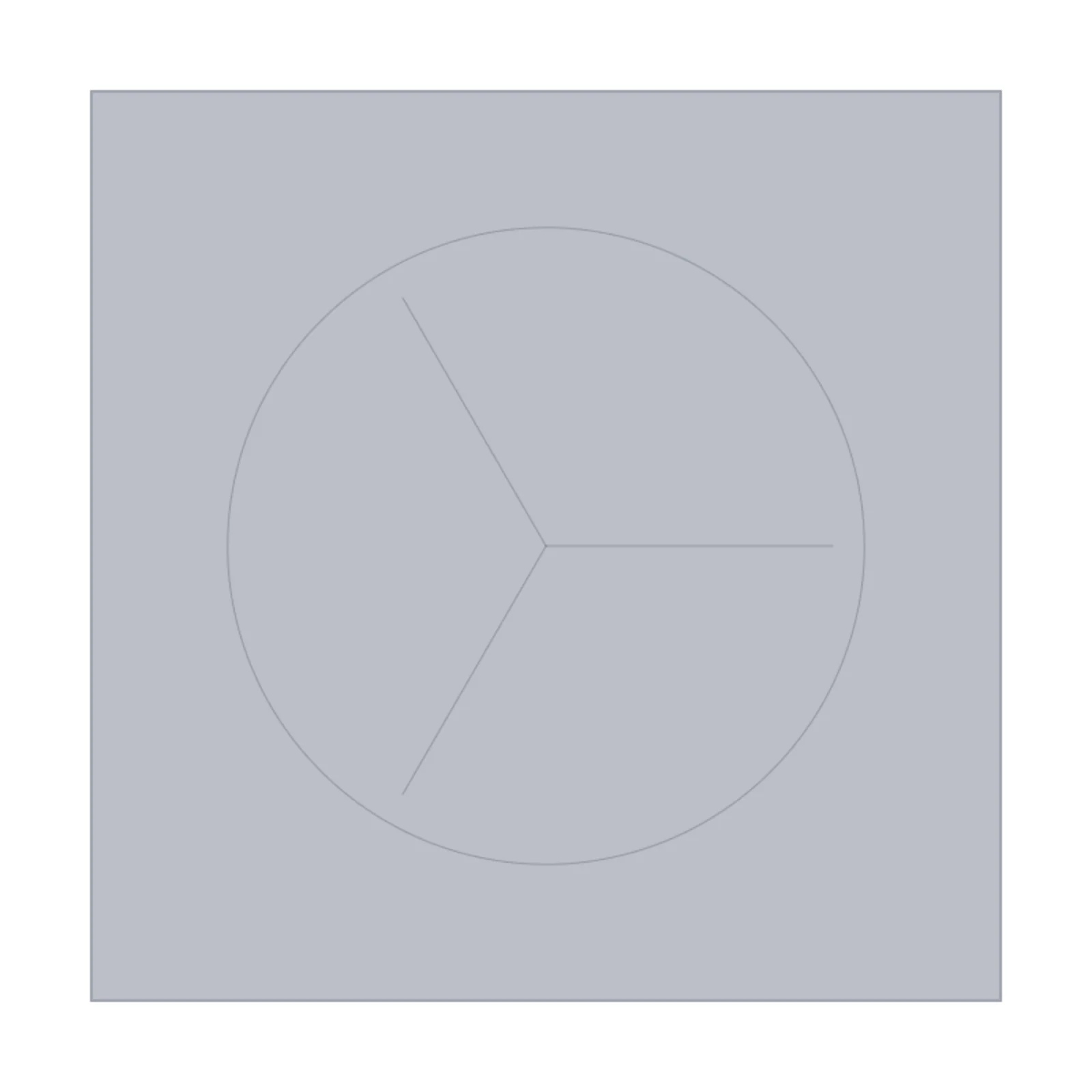 Gym Fan — 2D floor-plan symbol