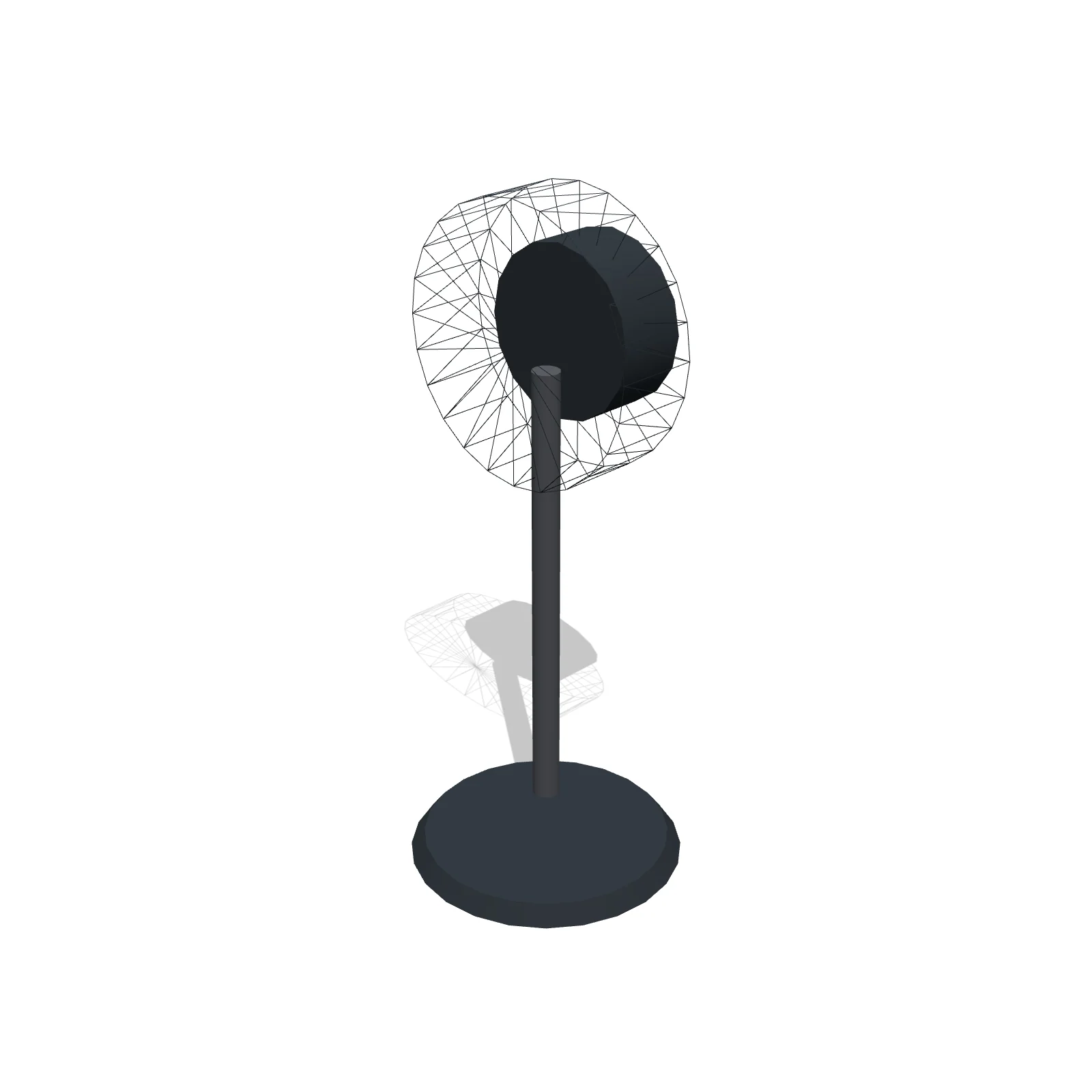 Gym Fan — 3D preview